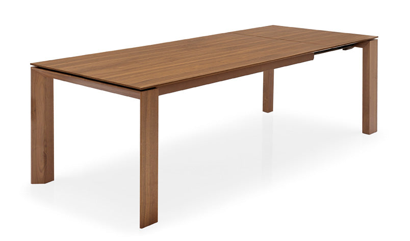 Extendable table OMNIA walnut wood