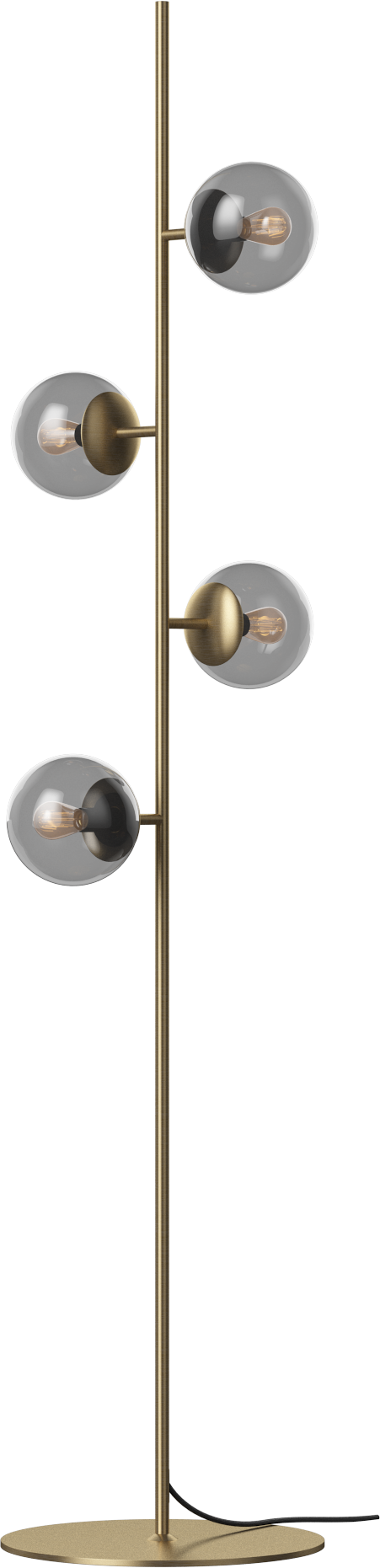 ORB floor lamp ancient brass