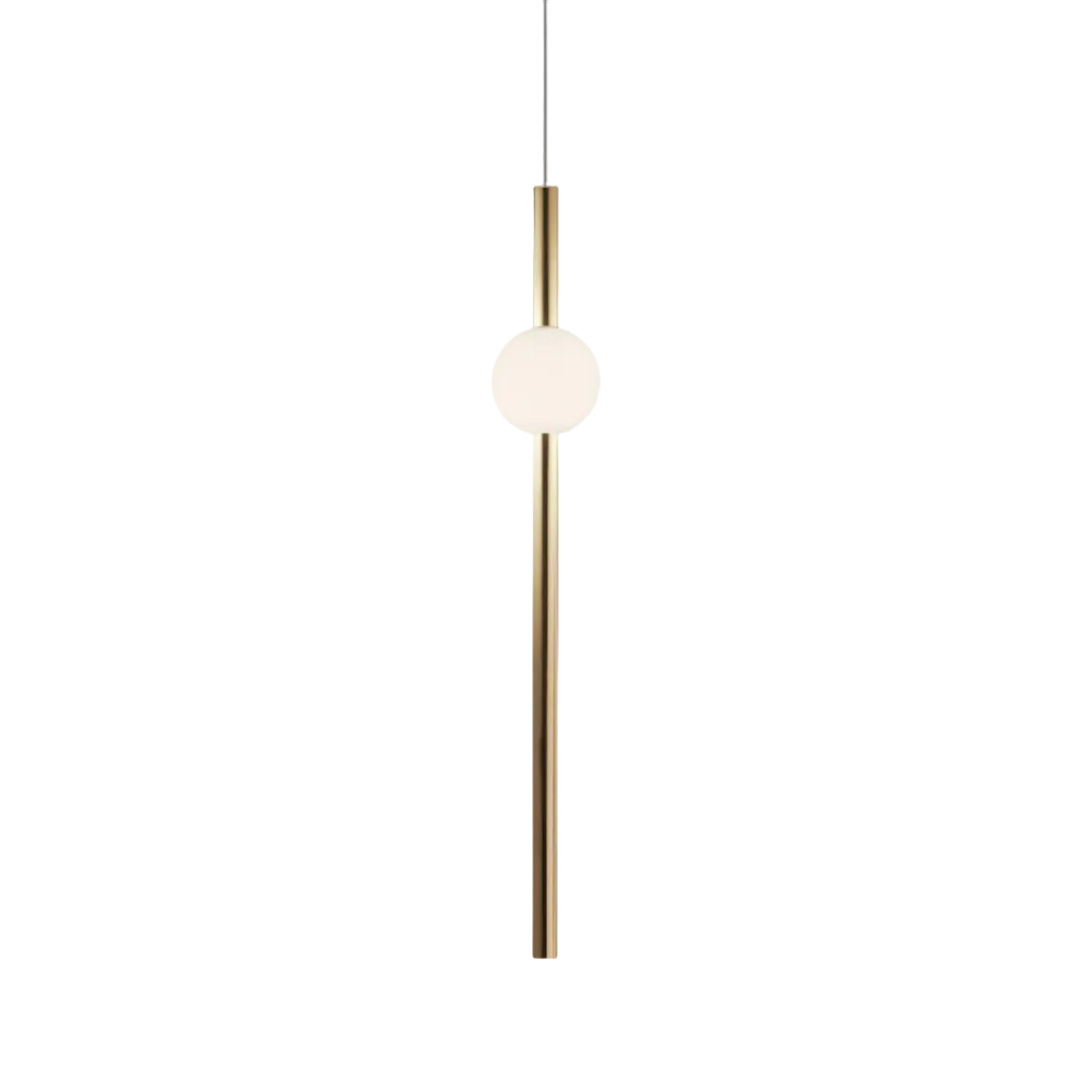Lampa wisząca ORION GLOBE polerowany złoty