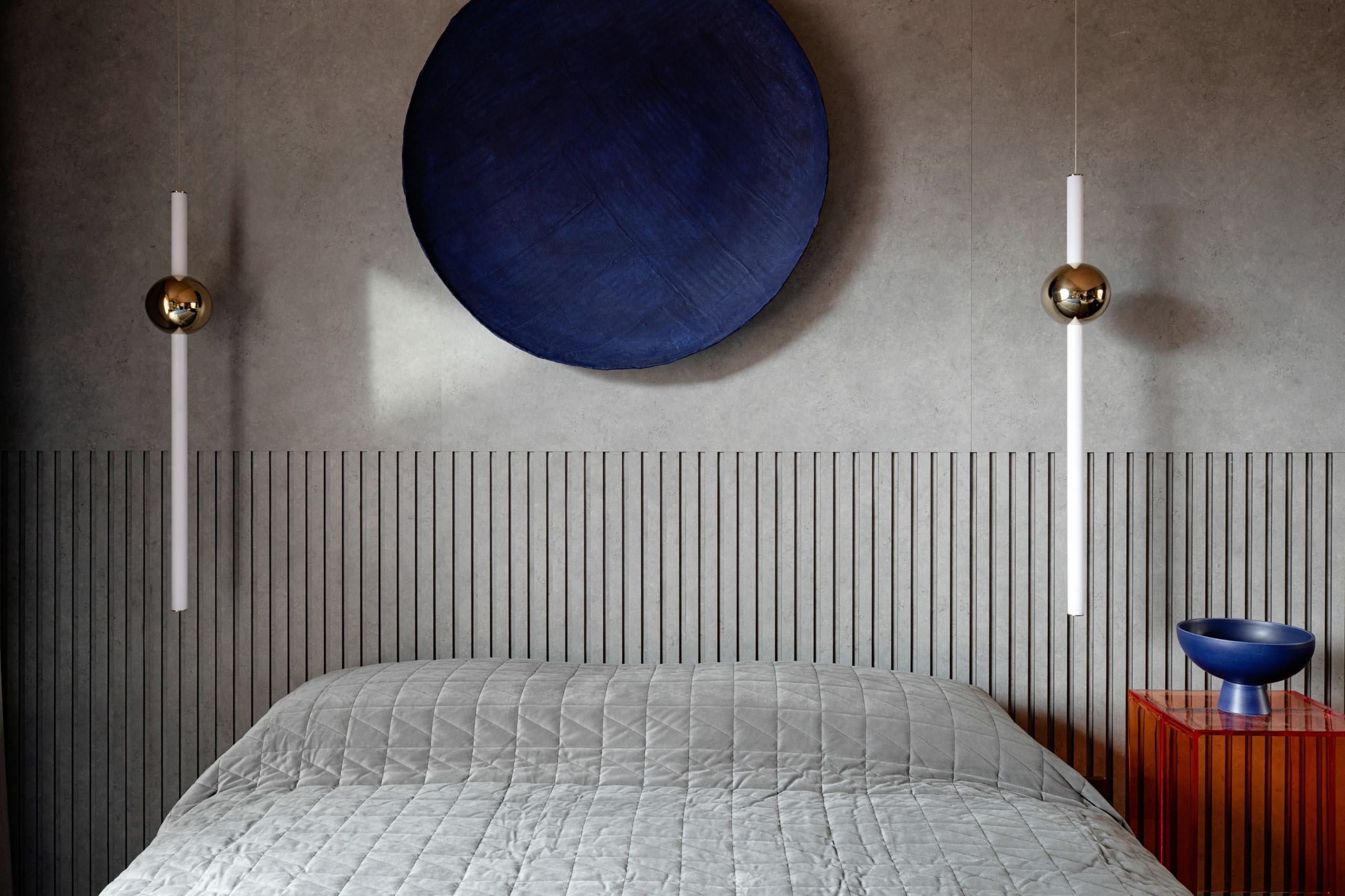 Lampa wisząca ORION GLOBE polerowany złoty