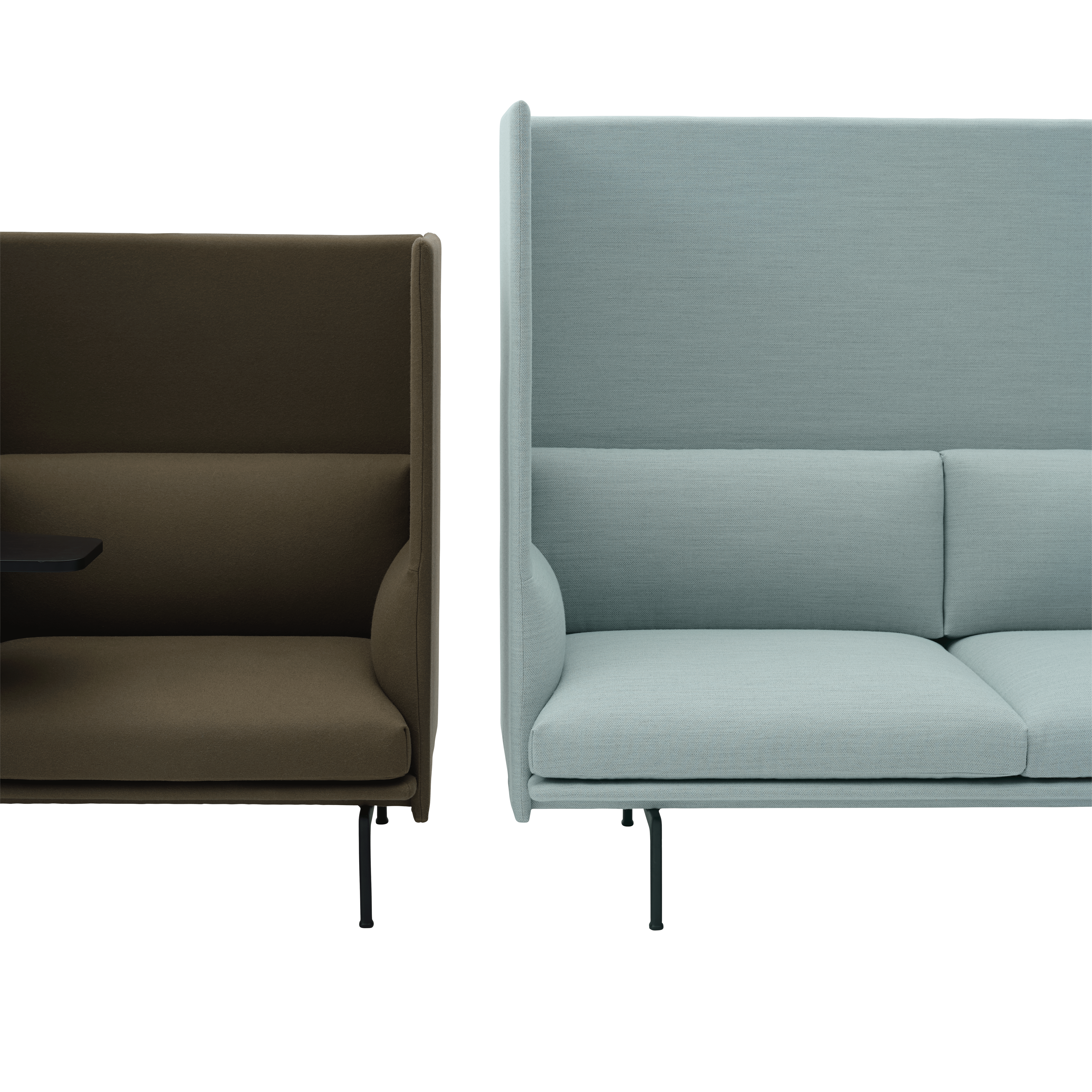 Sofa 3-osobowa OUTLINE HIGHBACK tapicerowana