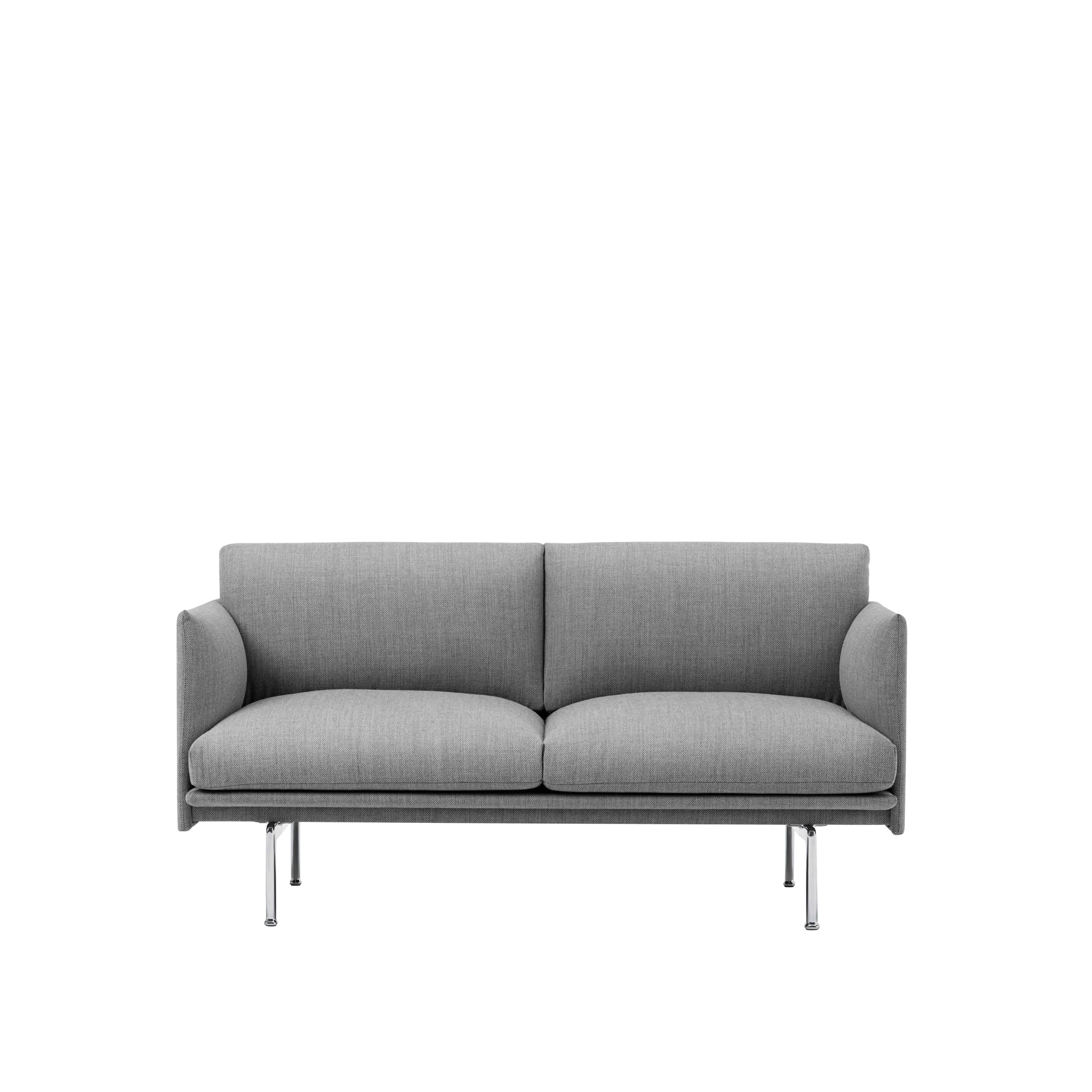 Sofa für 2 Personen OUTLINE STUDIO, gepolstert