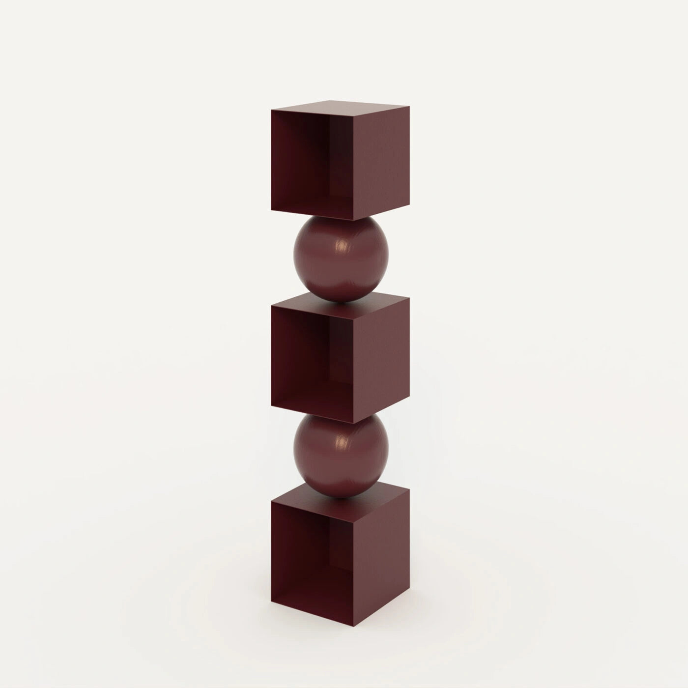 Regal PECAN aus Holz und Stahl