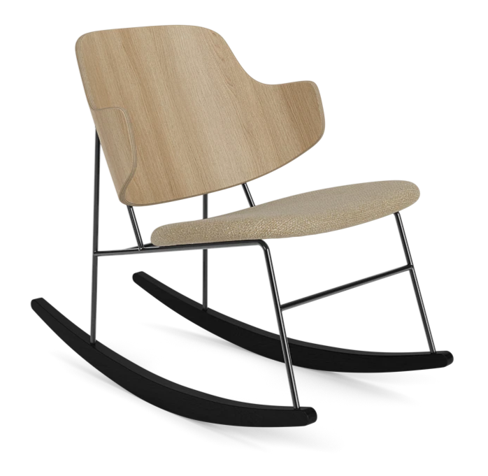 Schaukelstuhl PENGUIN beige