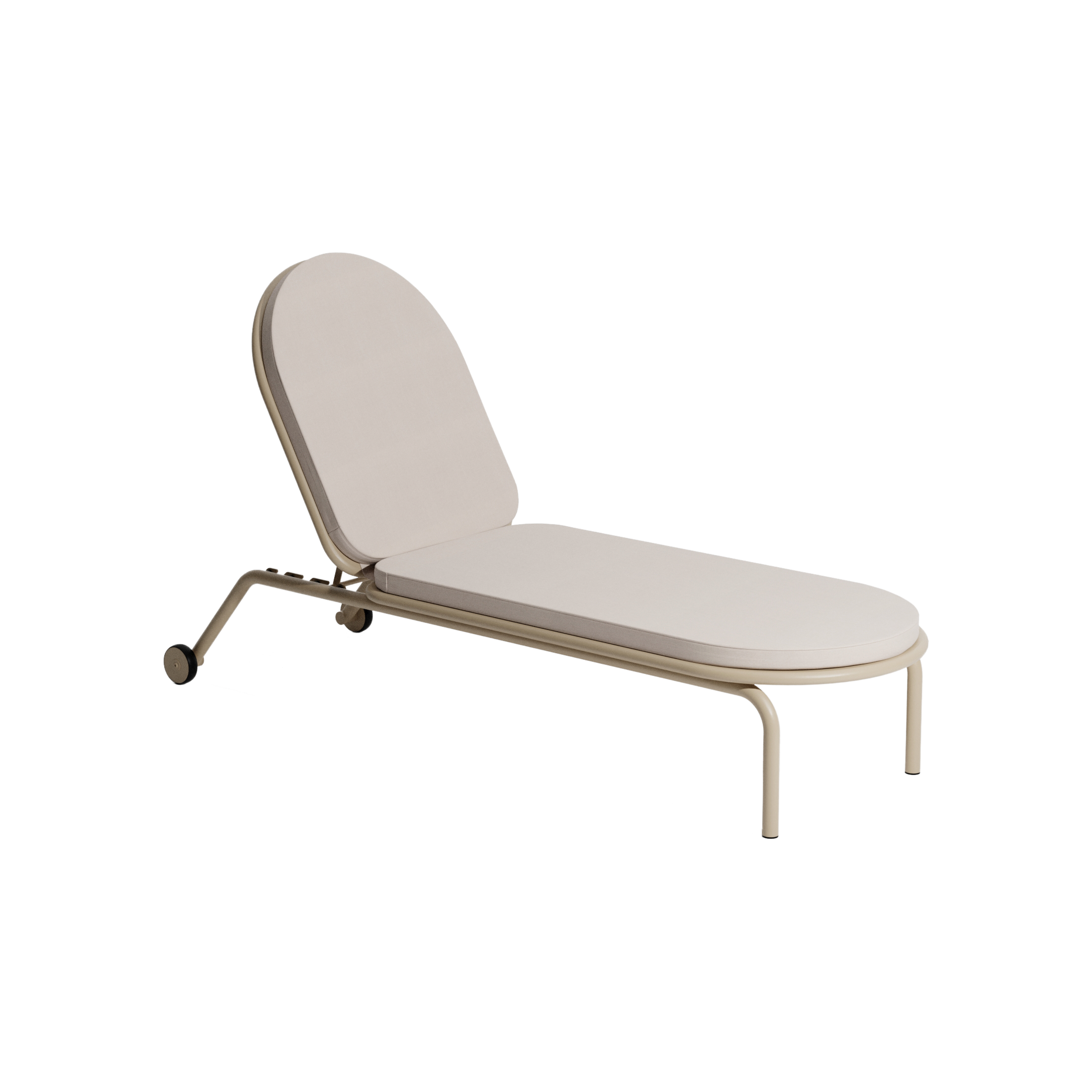 Liegestuhl WEEK-END beige
