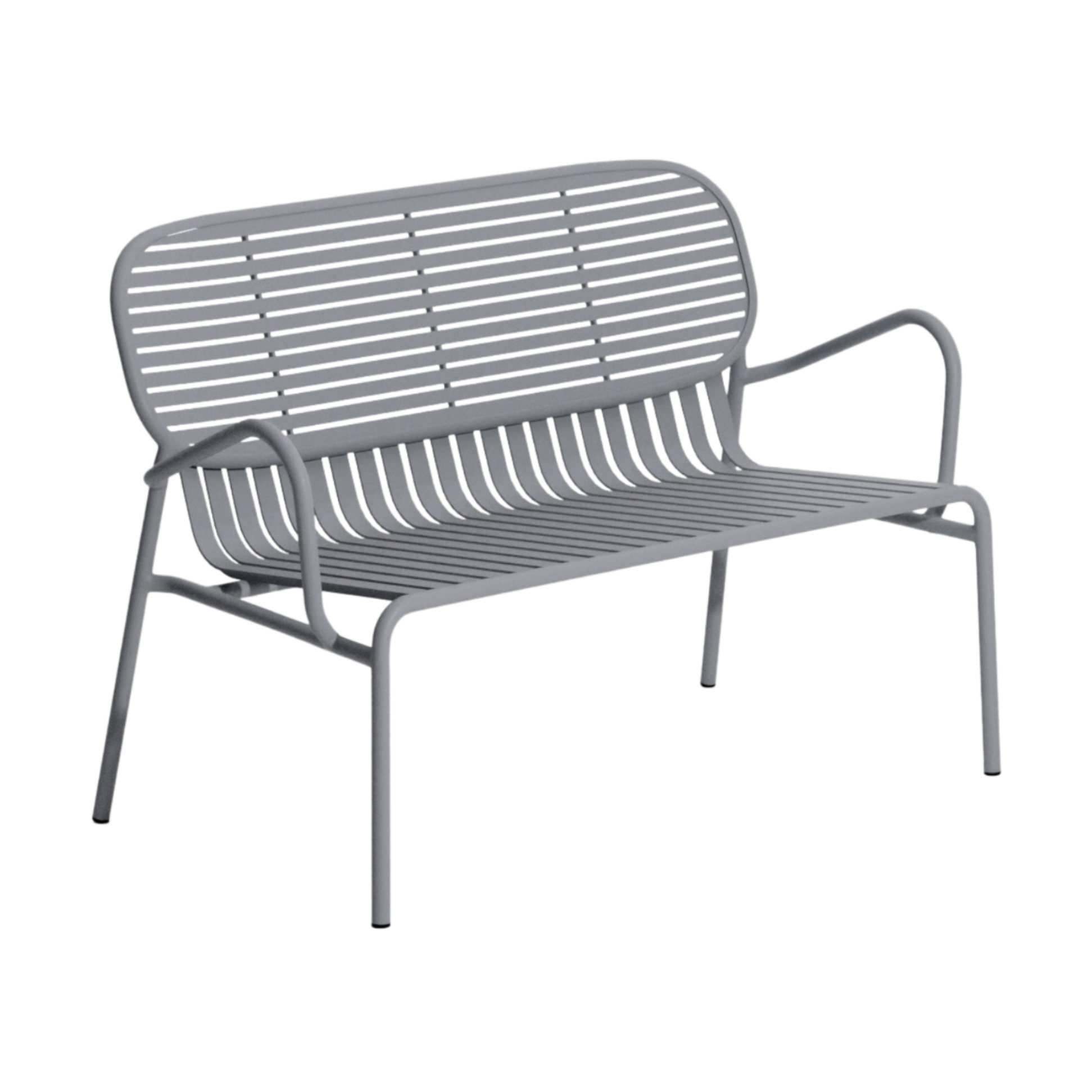 Sofa ogrodowa 2-osobowa WEEK-END szary
