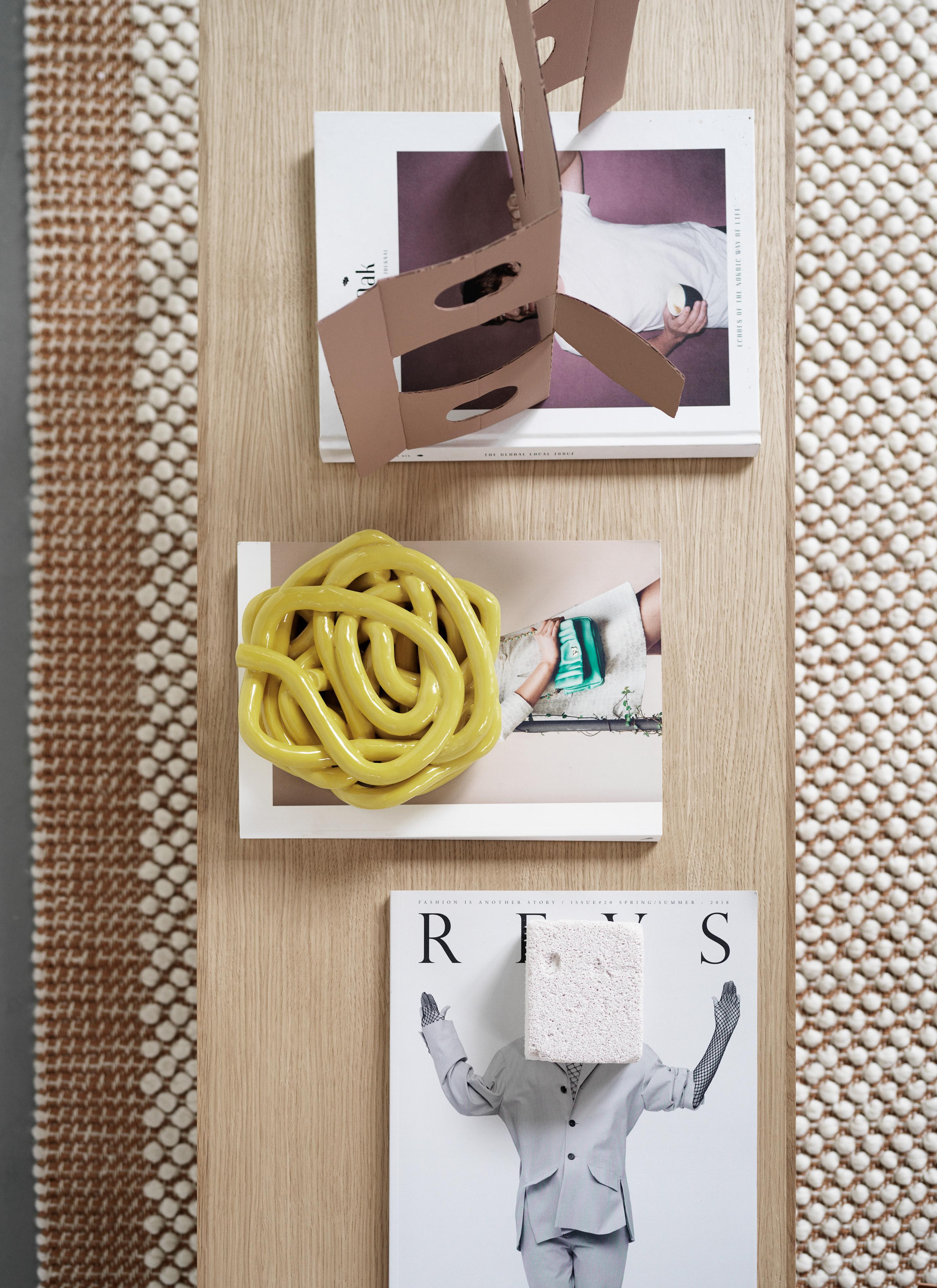 WORKSHOP Oak Veneer Coffee Table