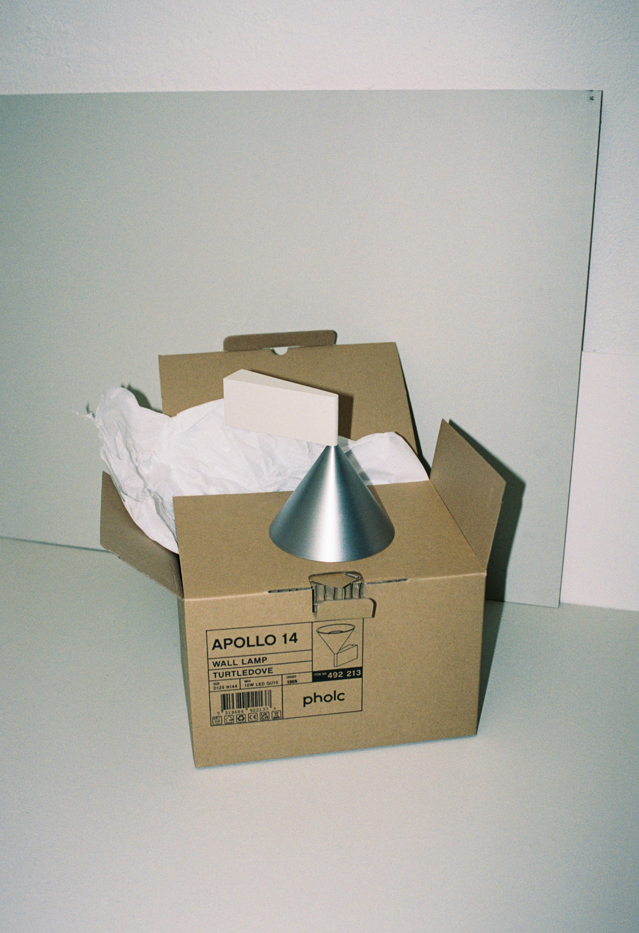 APOLLO White Wall Lamp