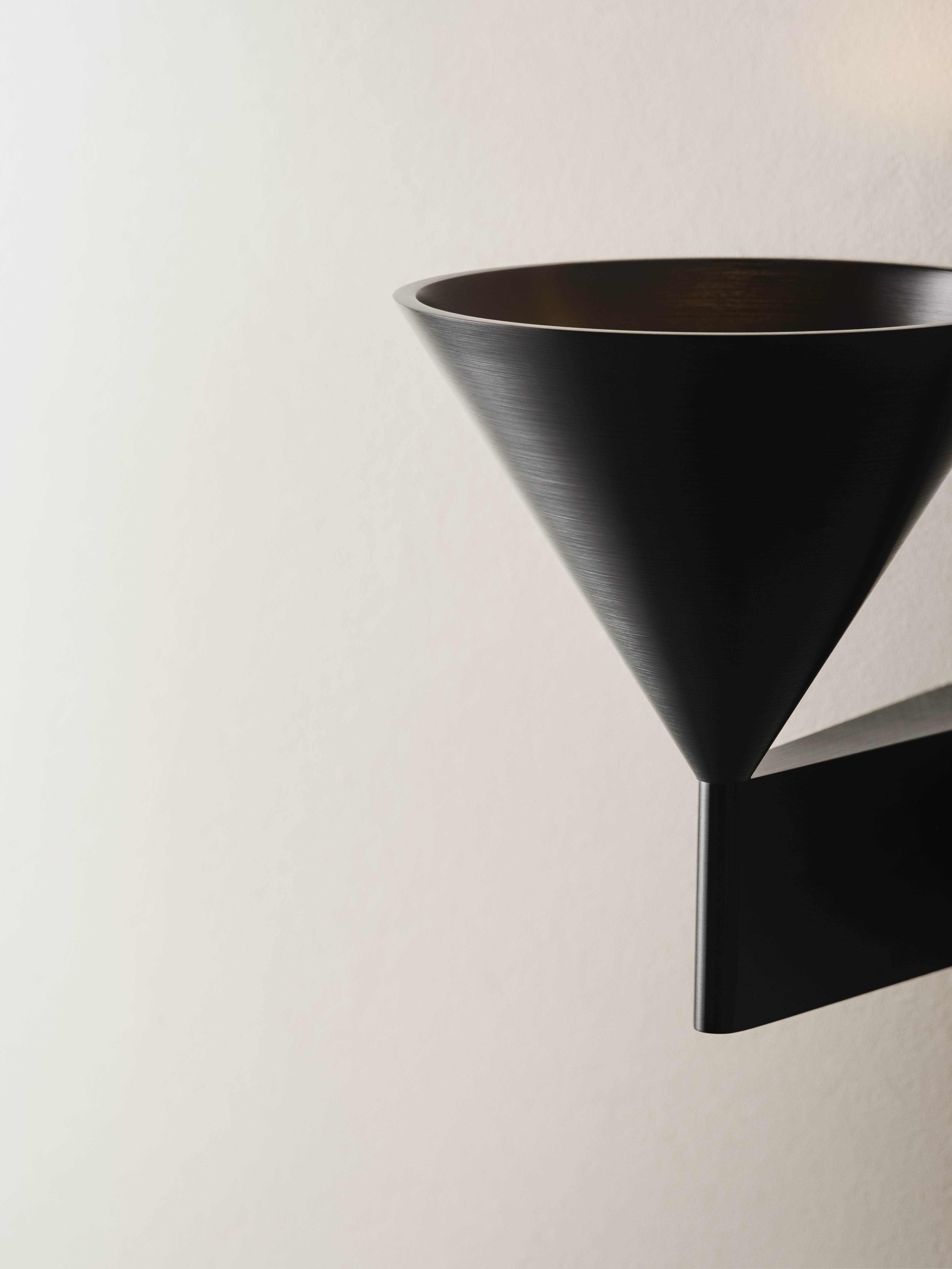 Wandleuchte APOLLO schwarz