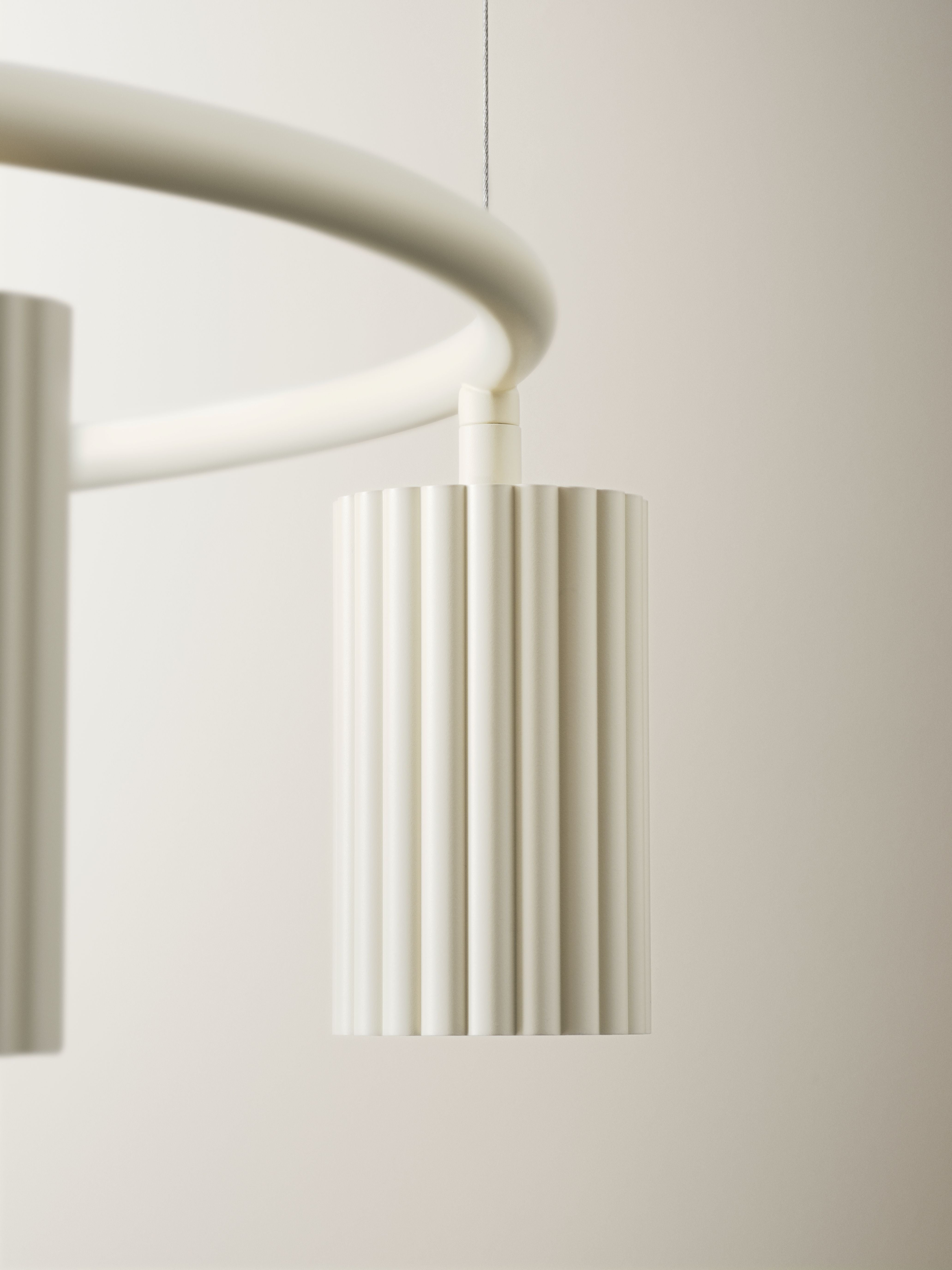 Pendelleuchte DONNA CIRCLE weiß