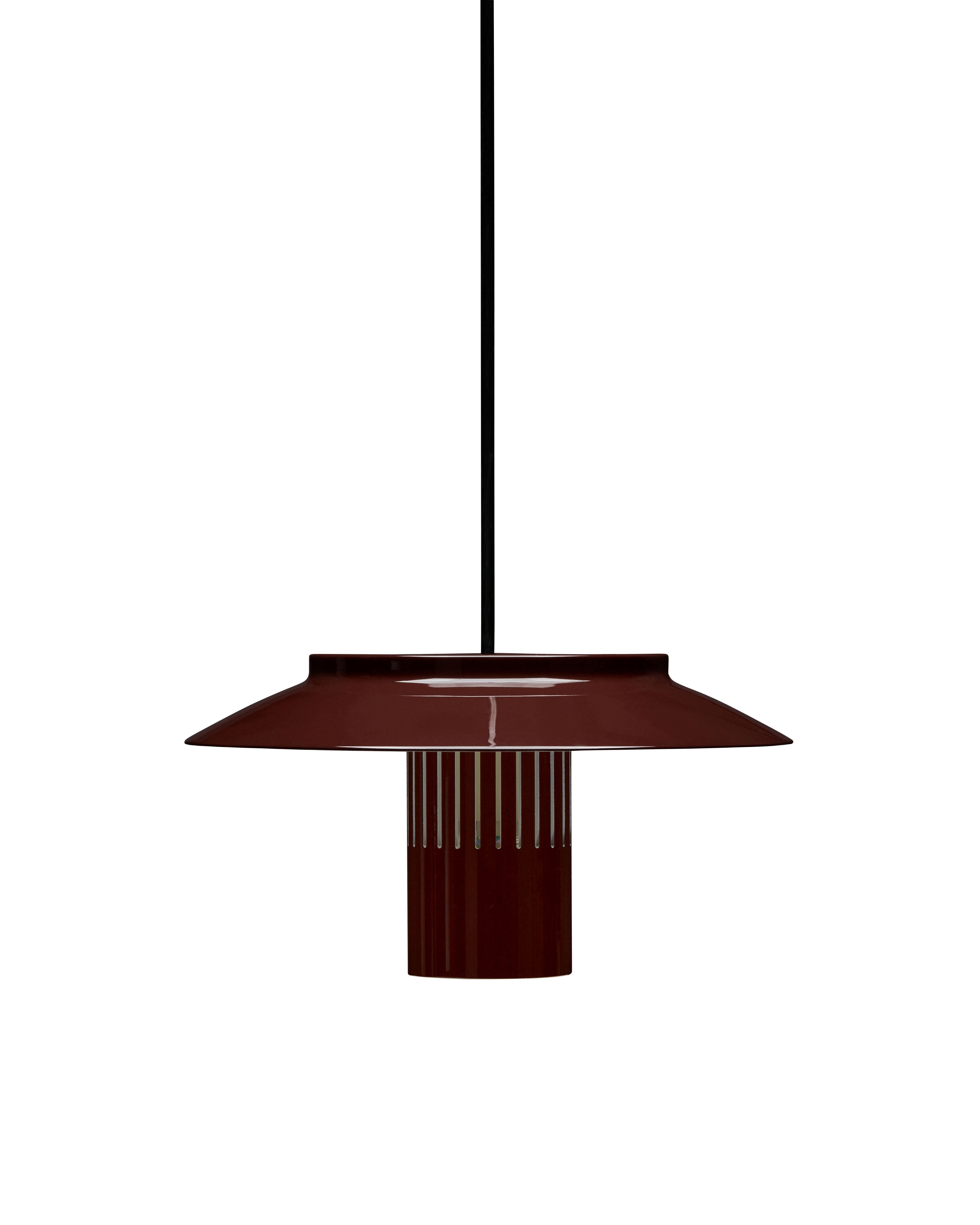 LILLE Burgundy Pendant Lamp
