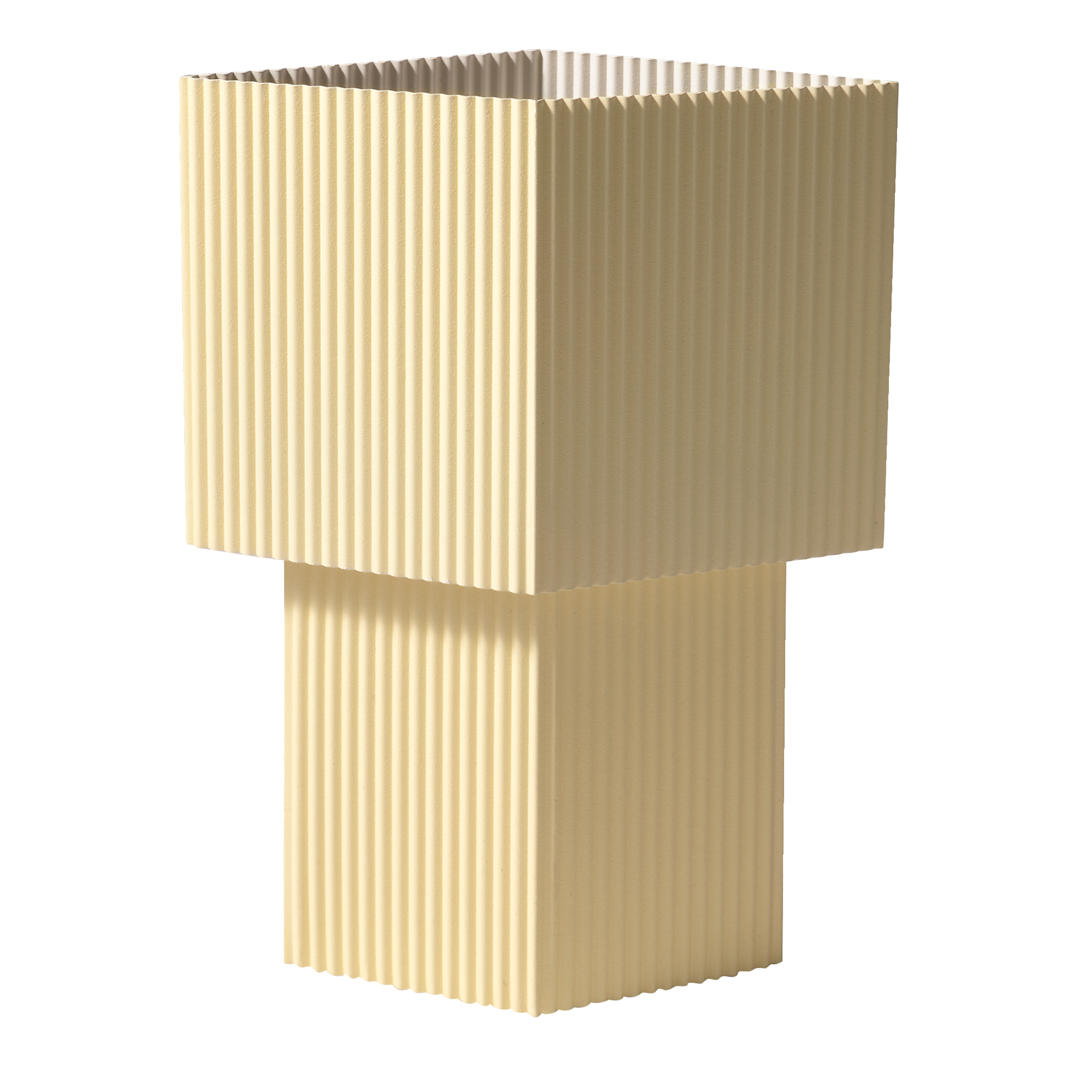 Tischlampe ROMB MINI hellgelb