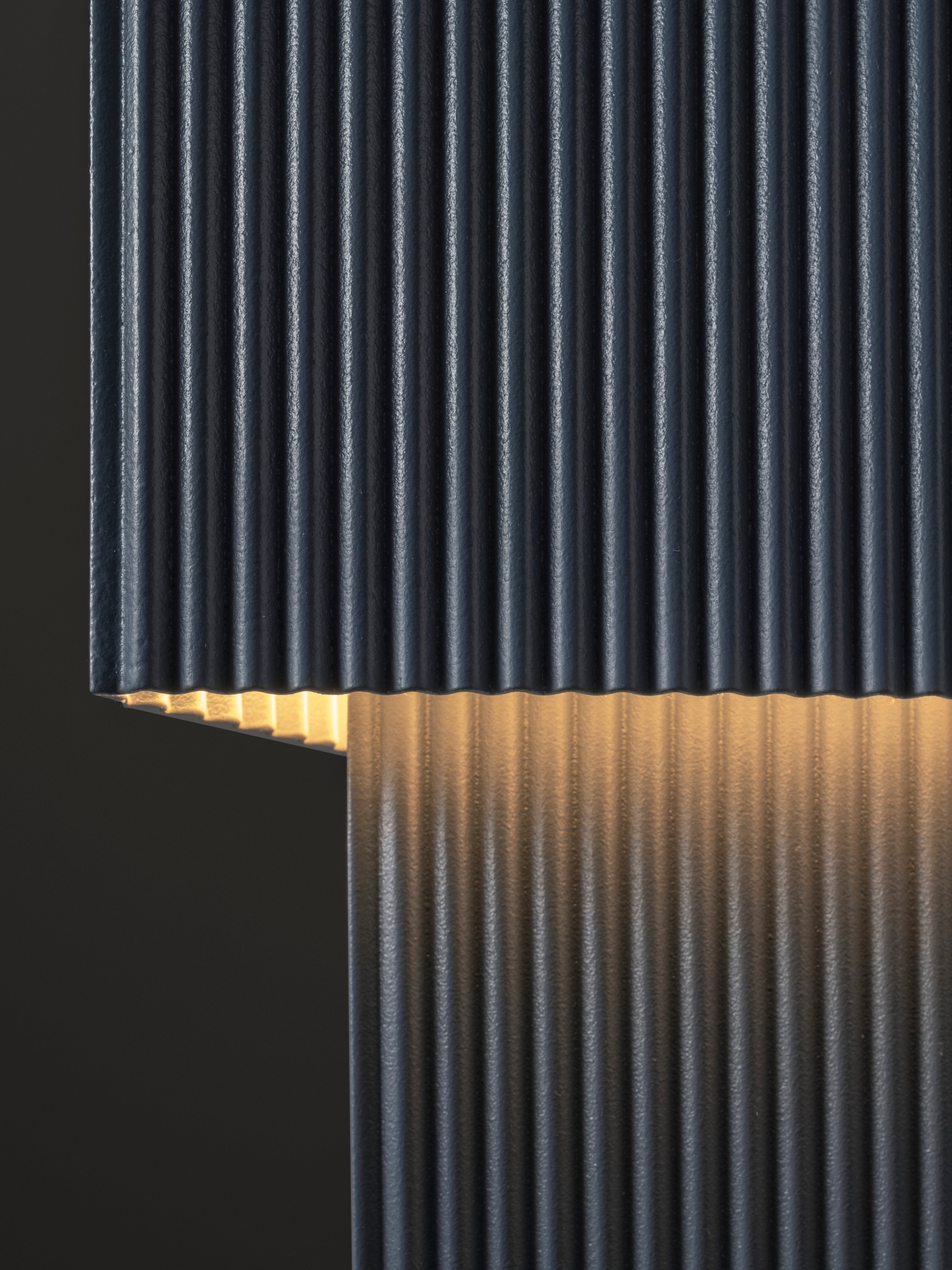 Tischlampe ROMB MINI dunkelblau