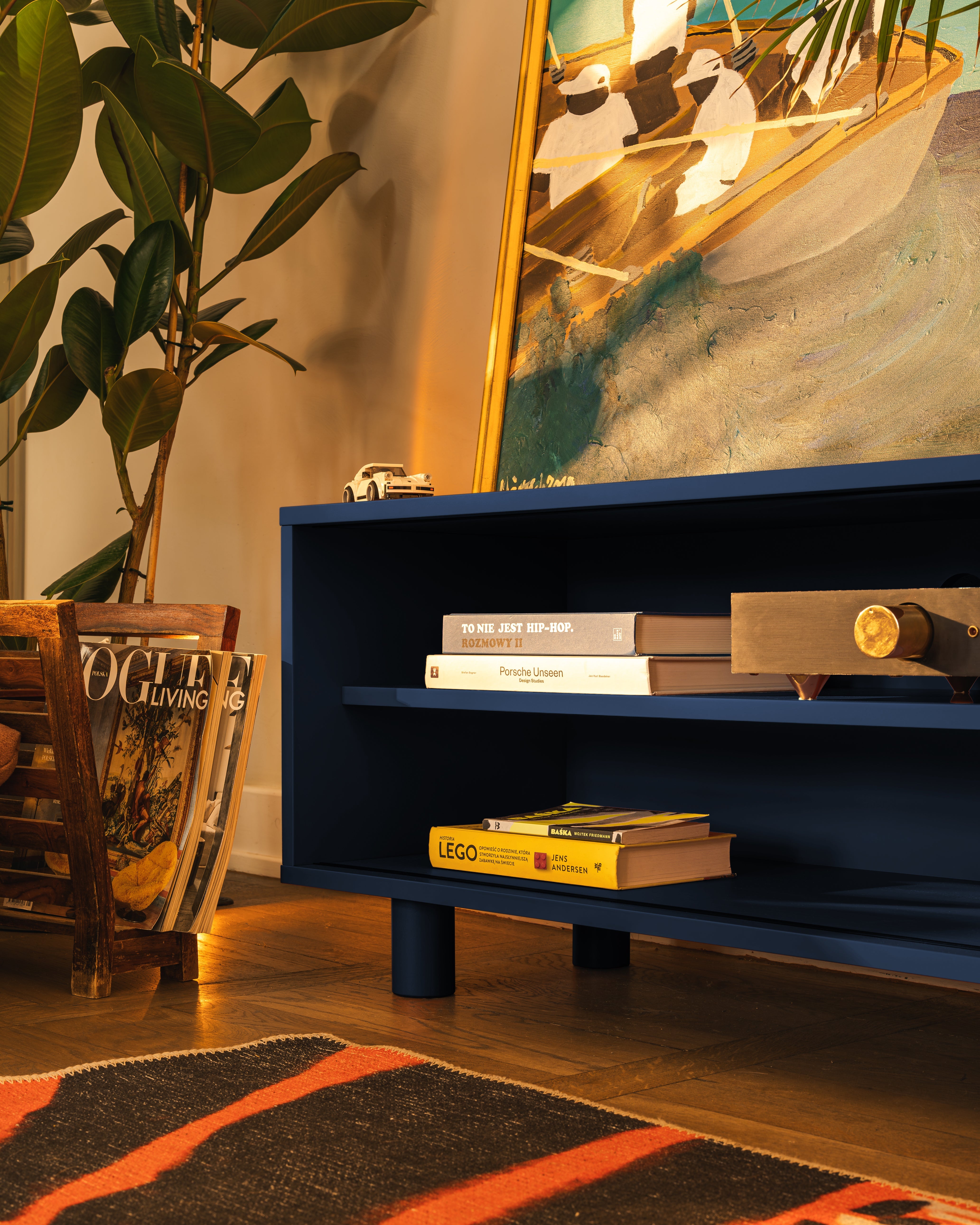 RTV cabinet cobalt blue [Amelia]