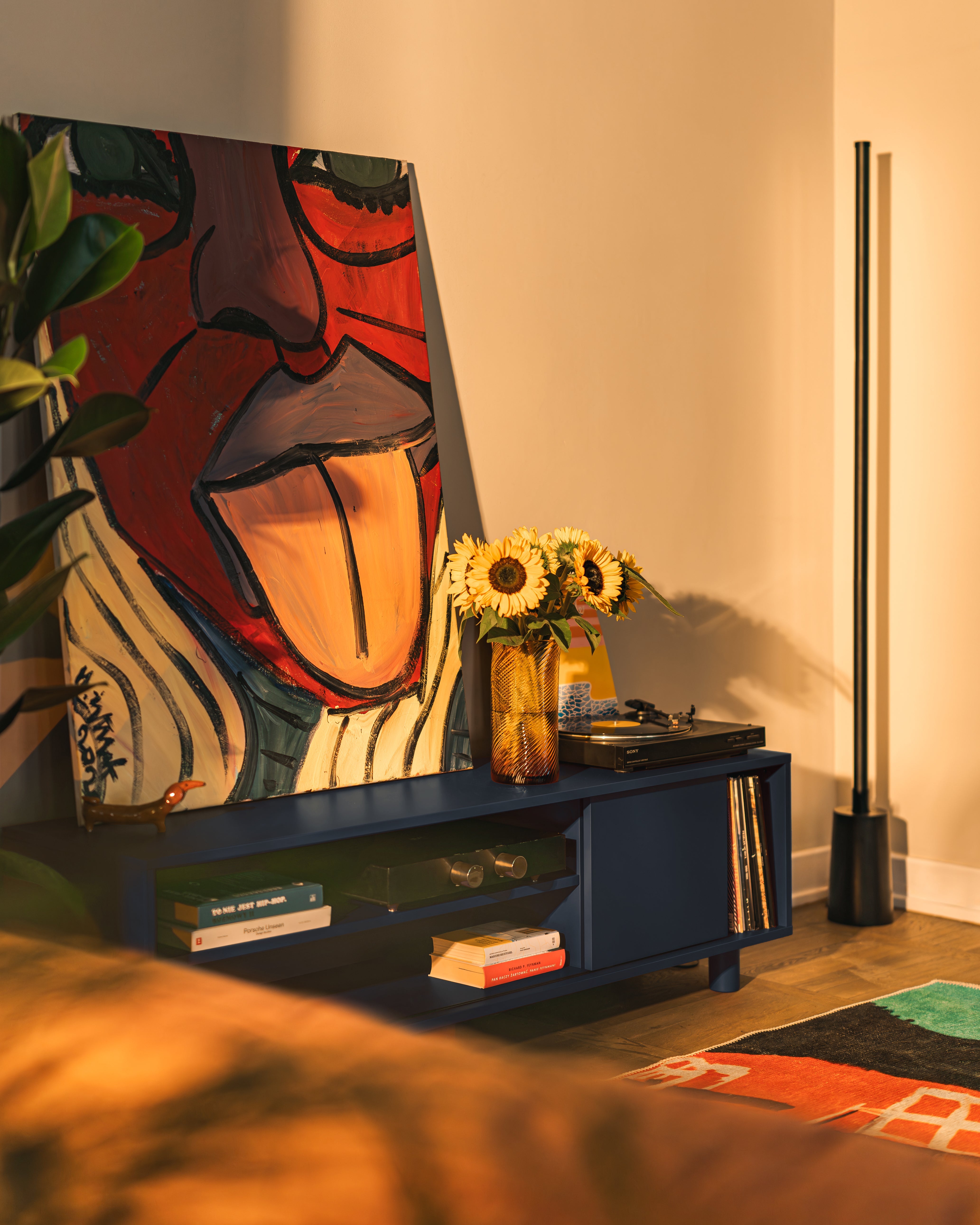 RTV cabinet cobalt blue [Amelia]