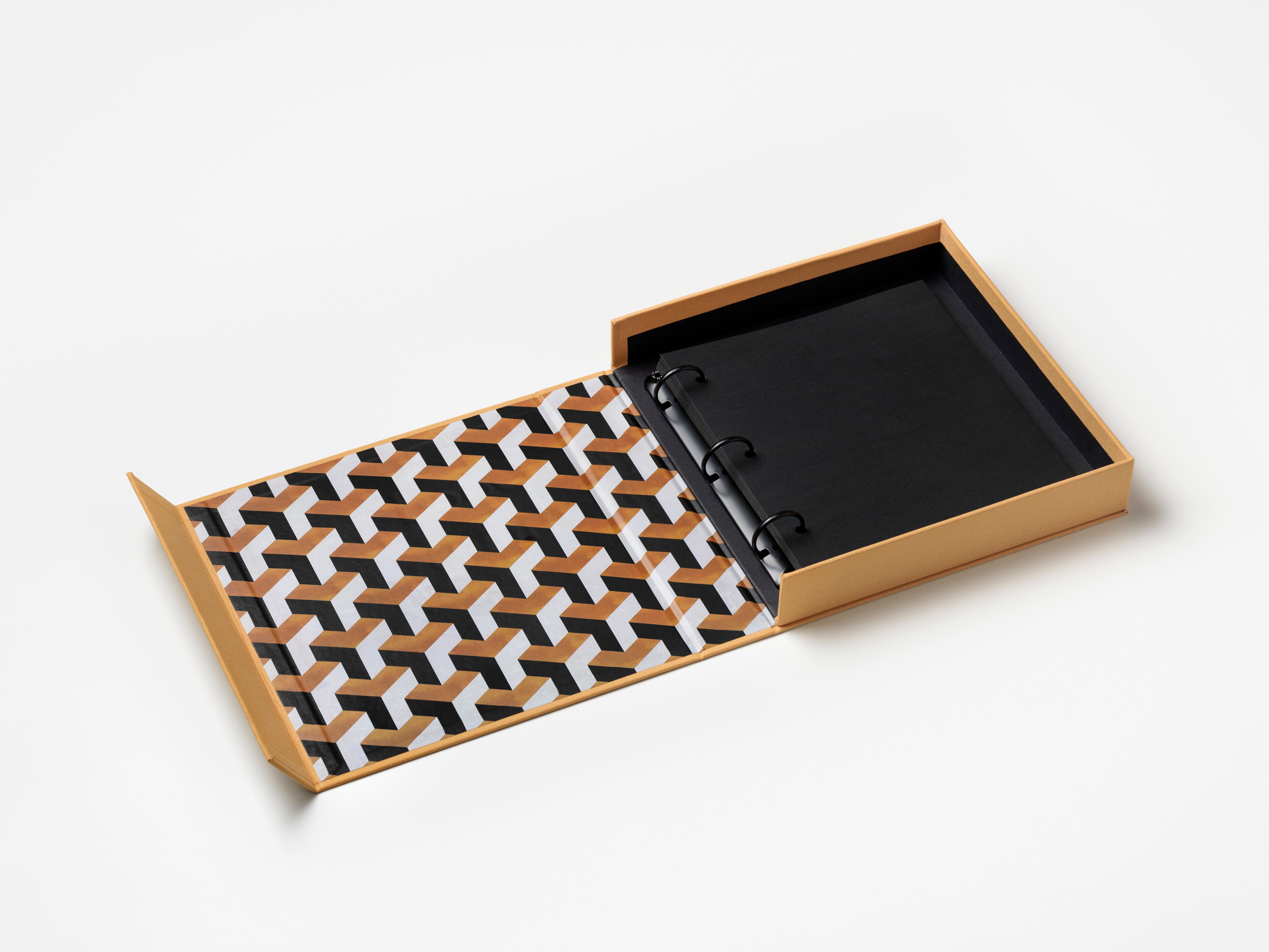 Fotoalbum GOOD TIMES gelb mit schwarz