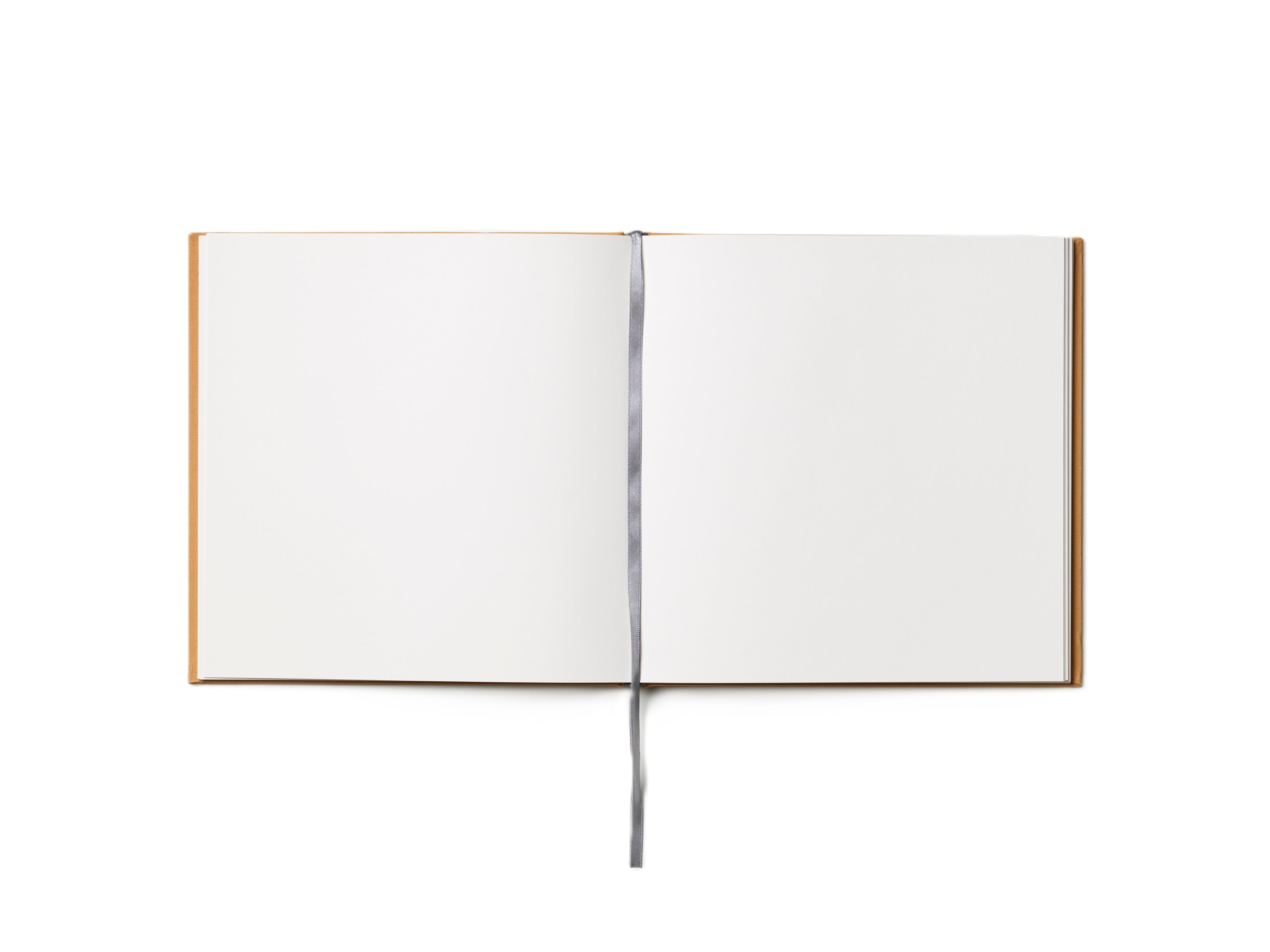 BE MY GUEST Guest Book in Gray with Gold