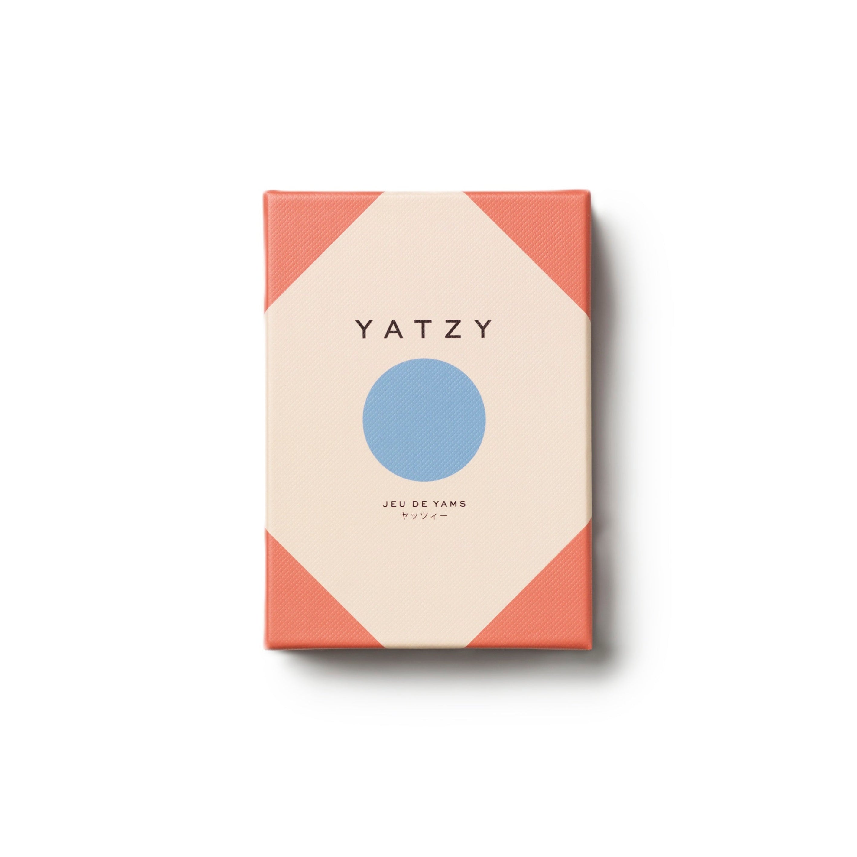 Red YATZY Dice Game with Beige