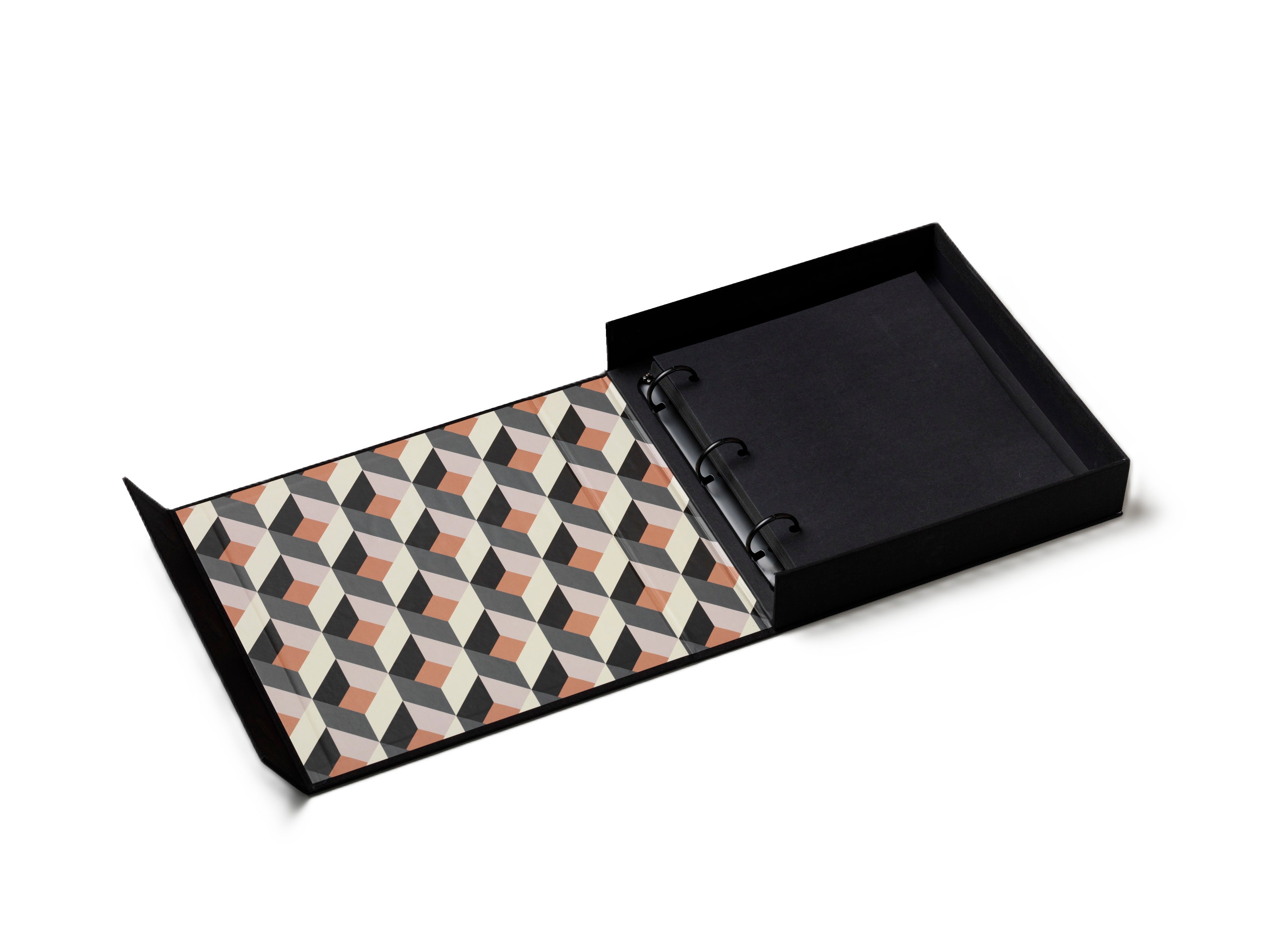 Fotoalbum HAPPY DAYS schwarz mit Gold