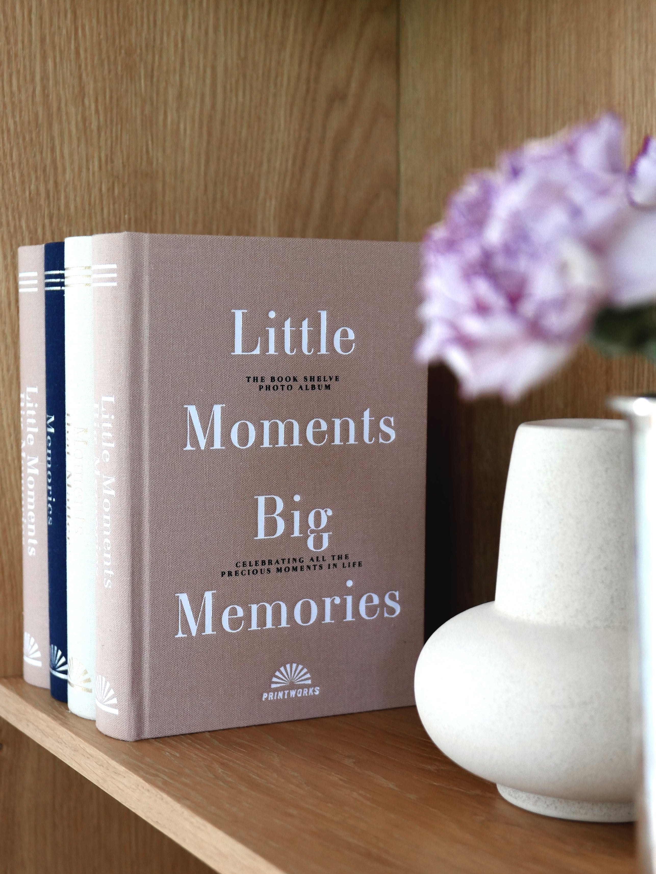 Photo Album LITTLE MOMENTS BIG MEMORIES beige