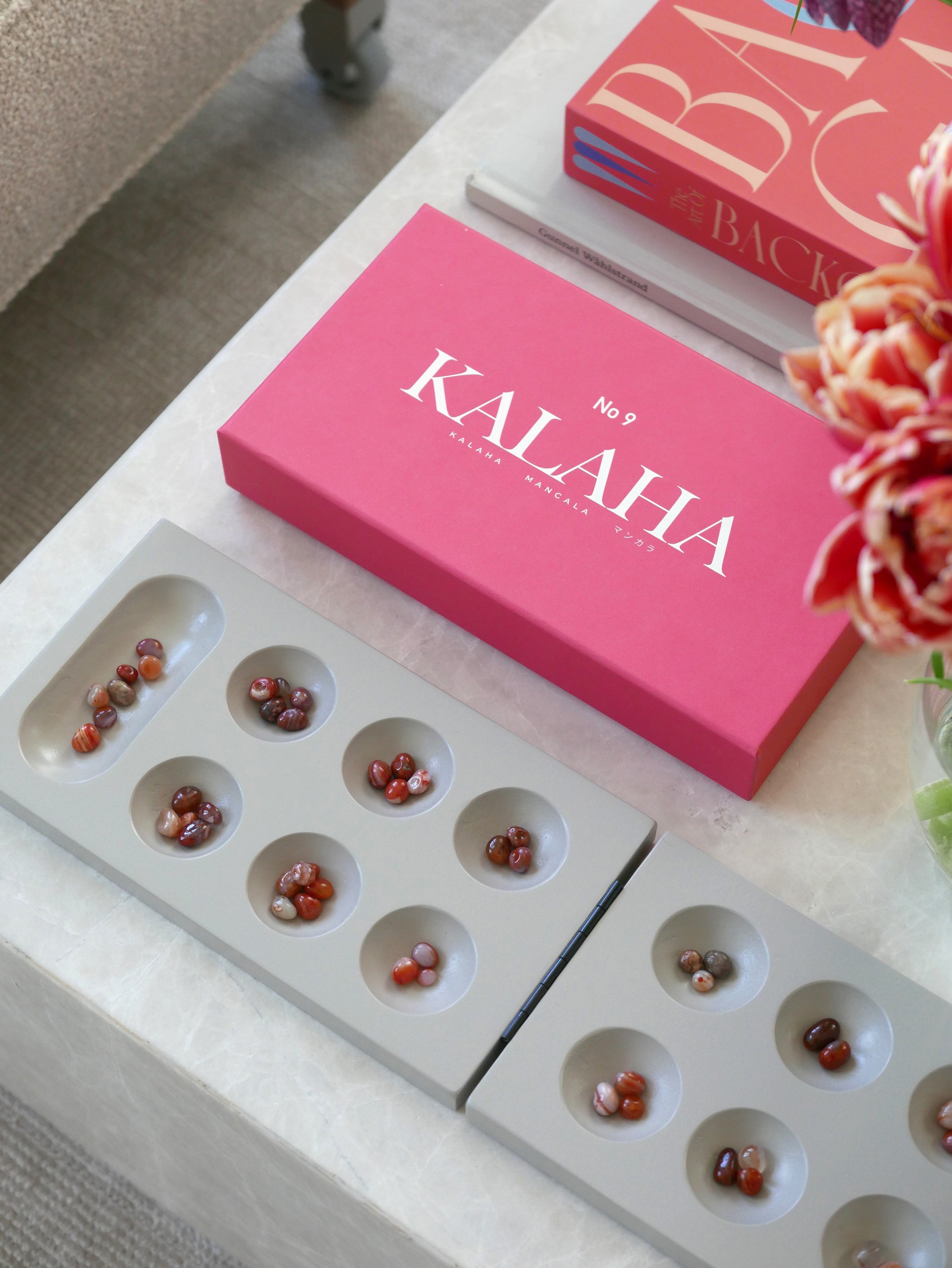 KALAHA Strategic Game Pink