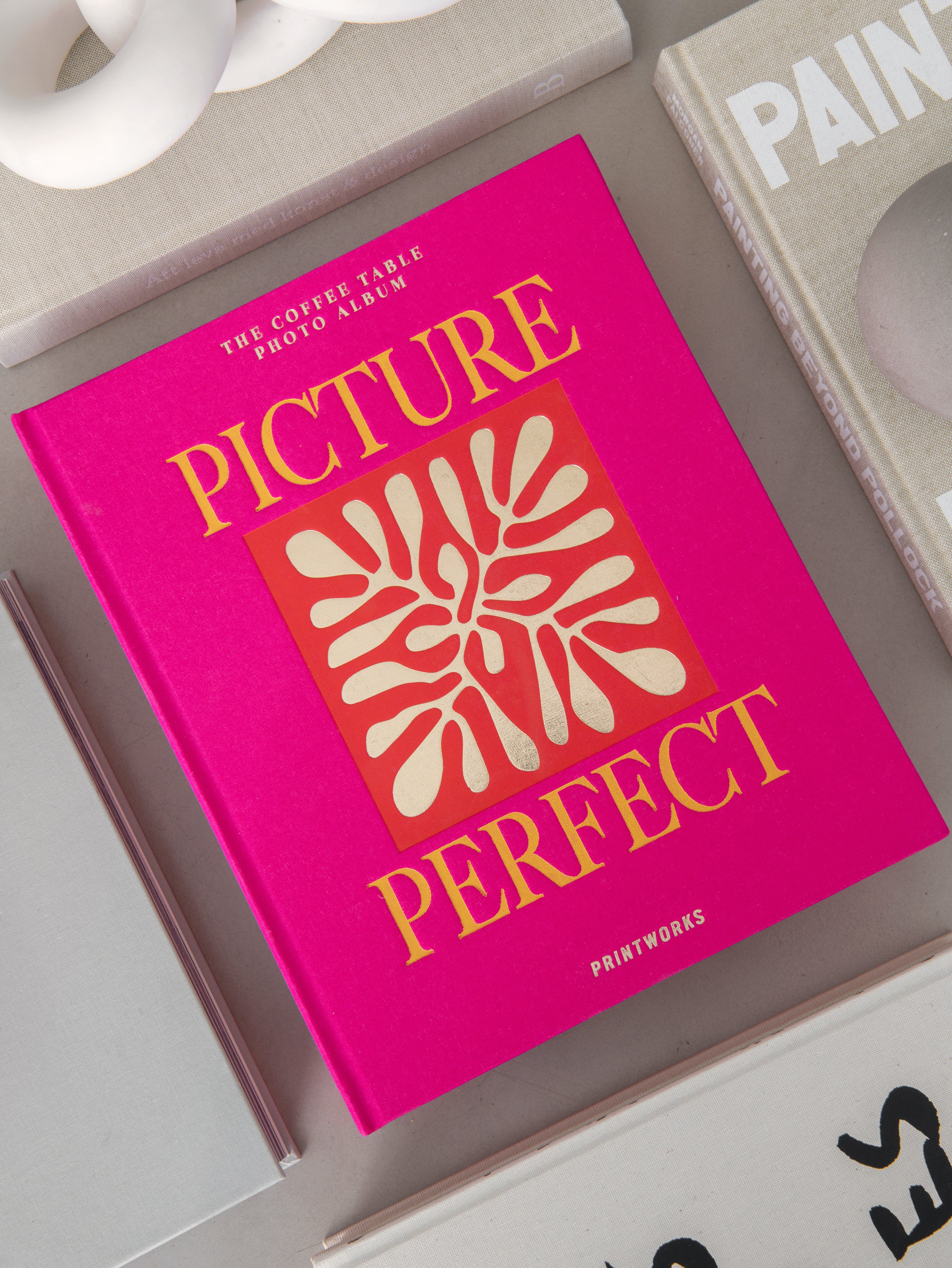 Fotoalbum PICTURE PERFECT rosa mit Gold