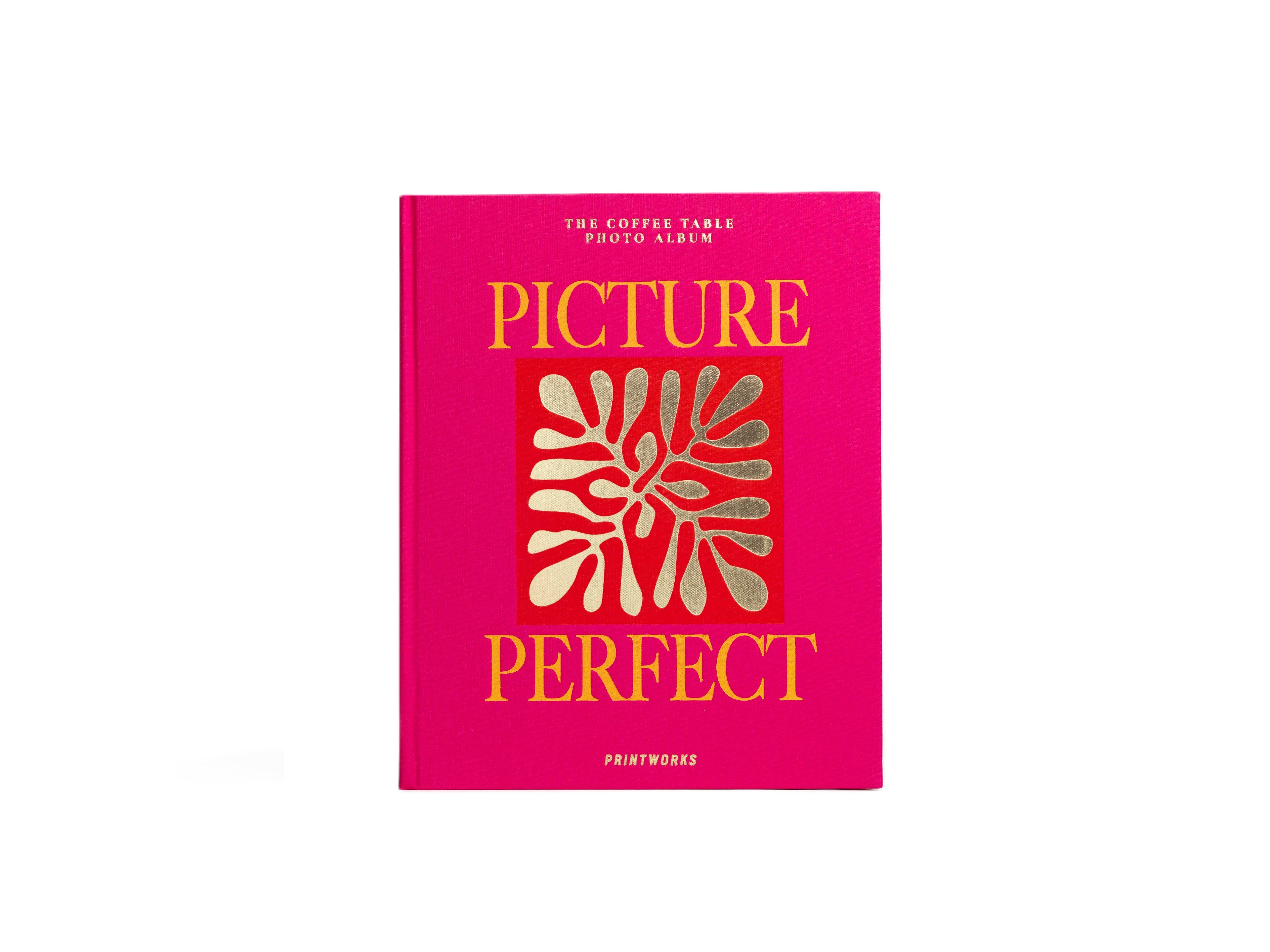 Fotoalbum PICTURE PERFECT rosa mit Gold
