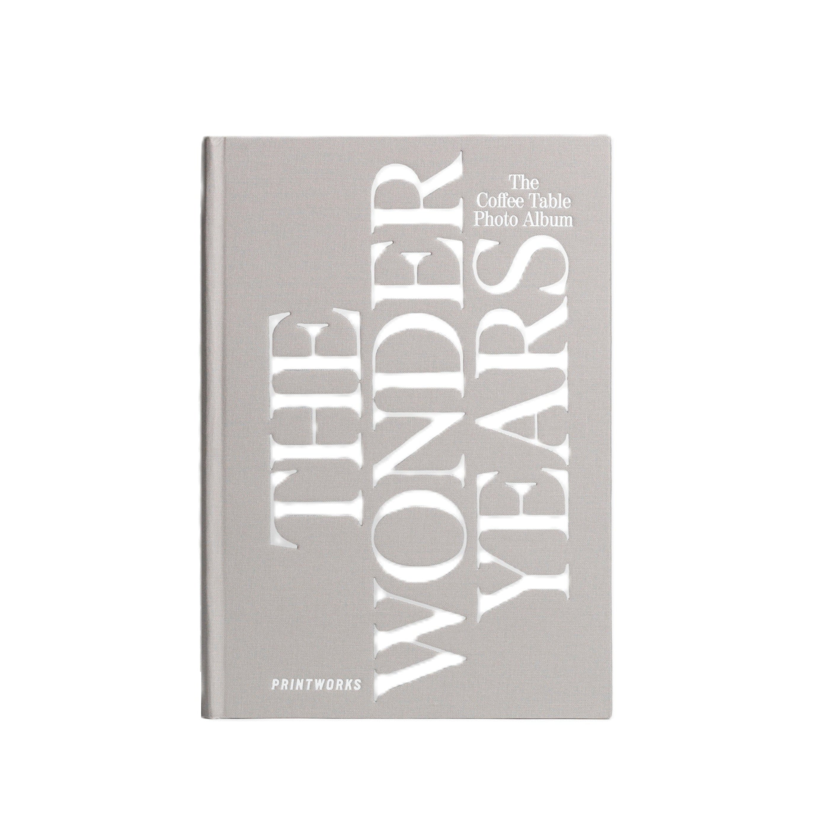 Fotoalbum THE WONDER YEARS grau