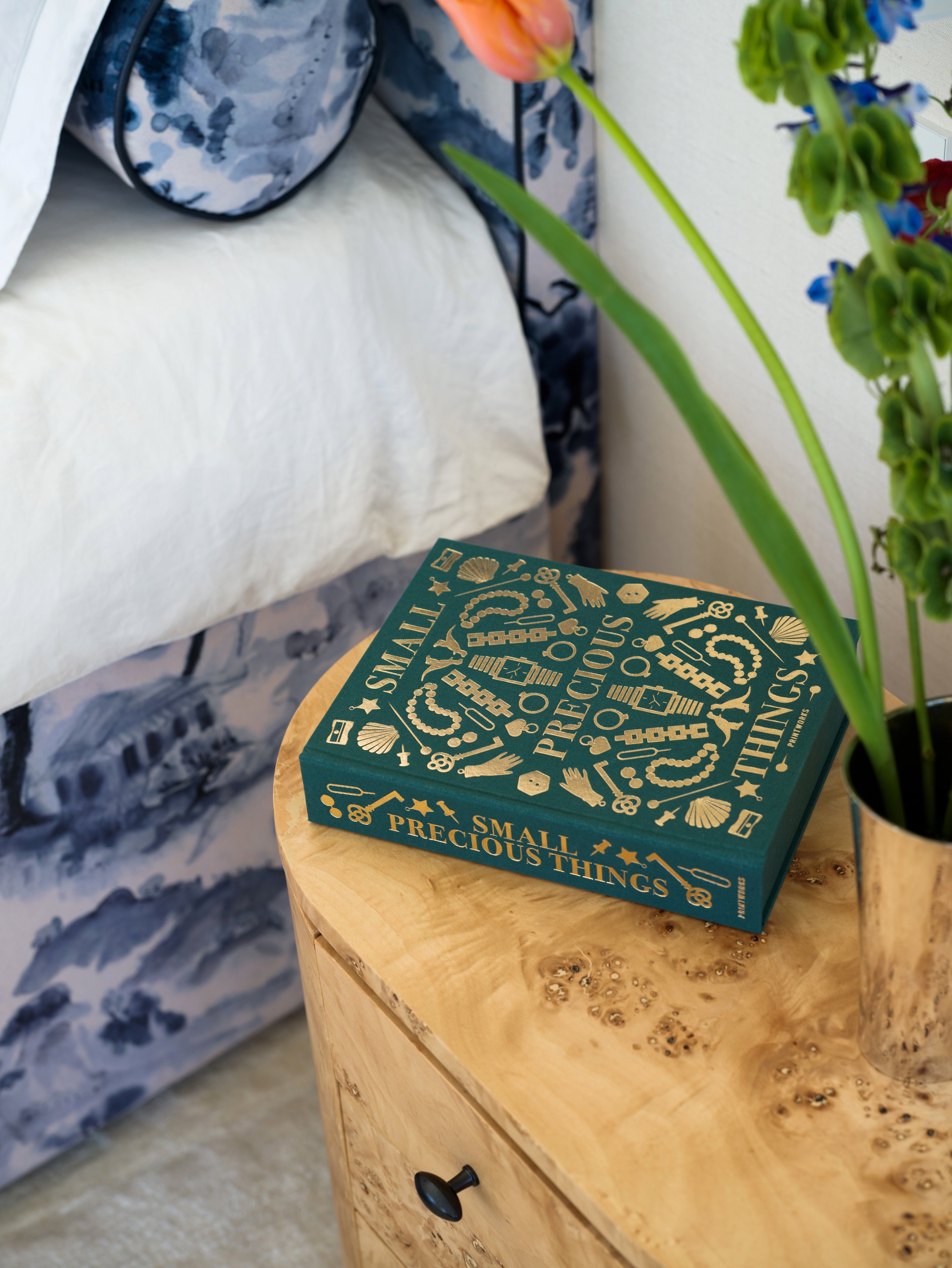 Aufbewahrungsbox PRECIOUS THINGS grün