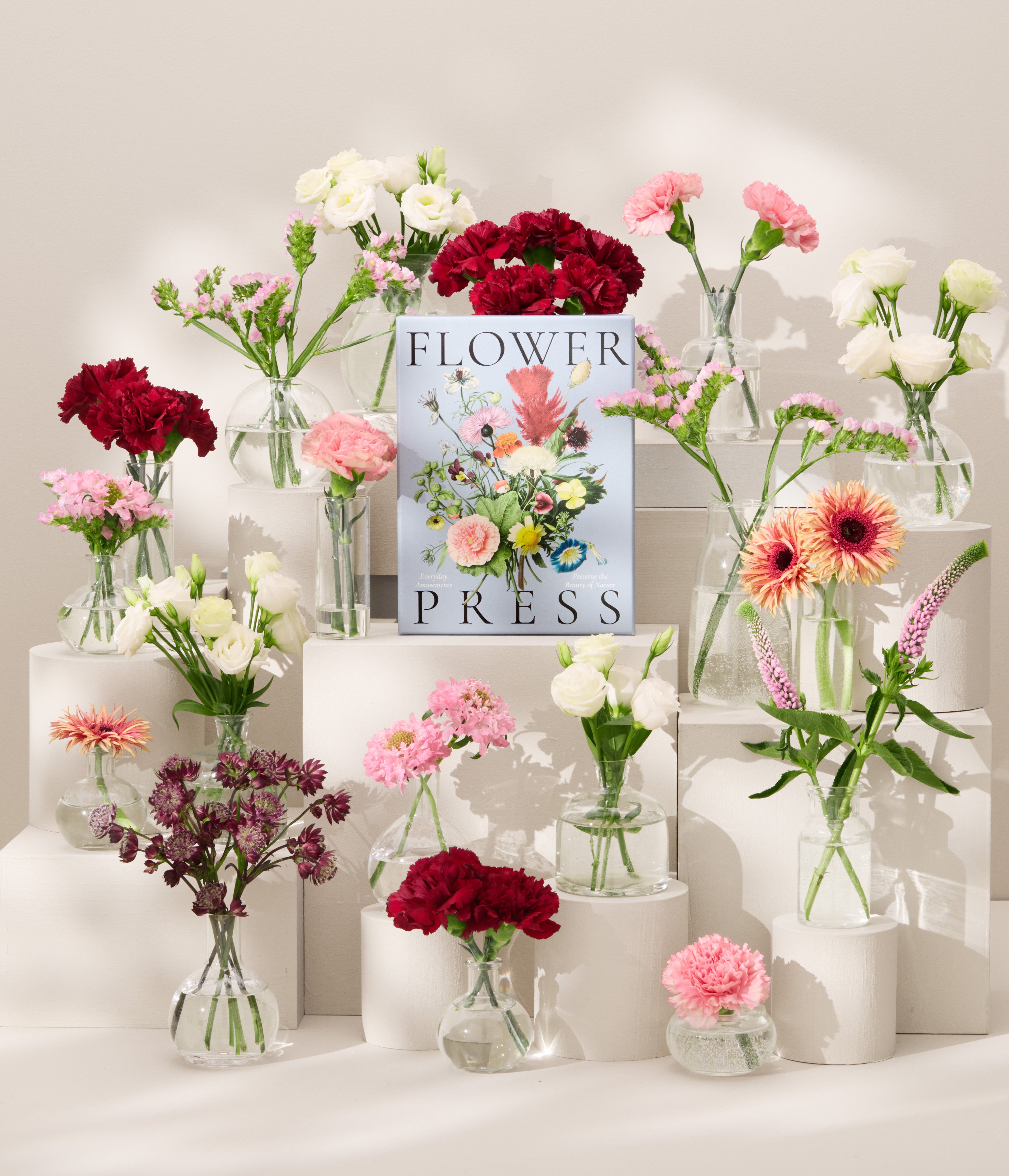 FLOWER PRESS SET Blue