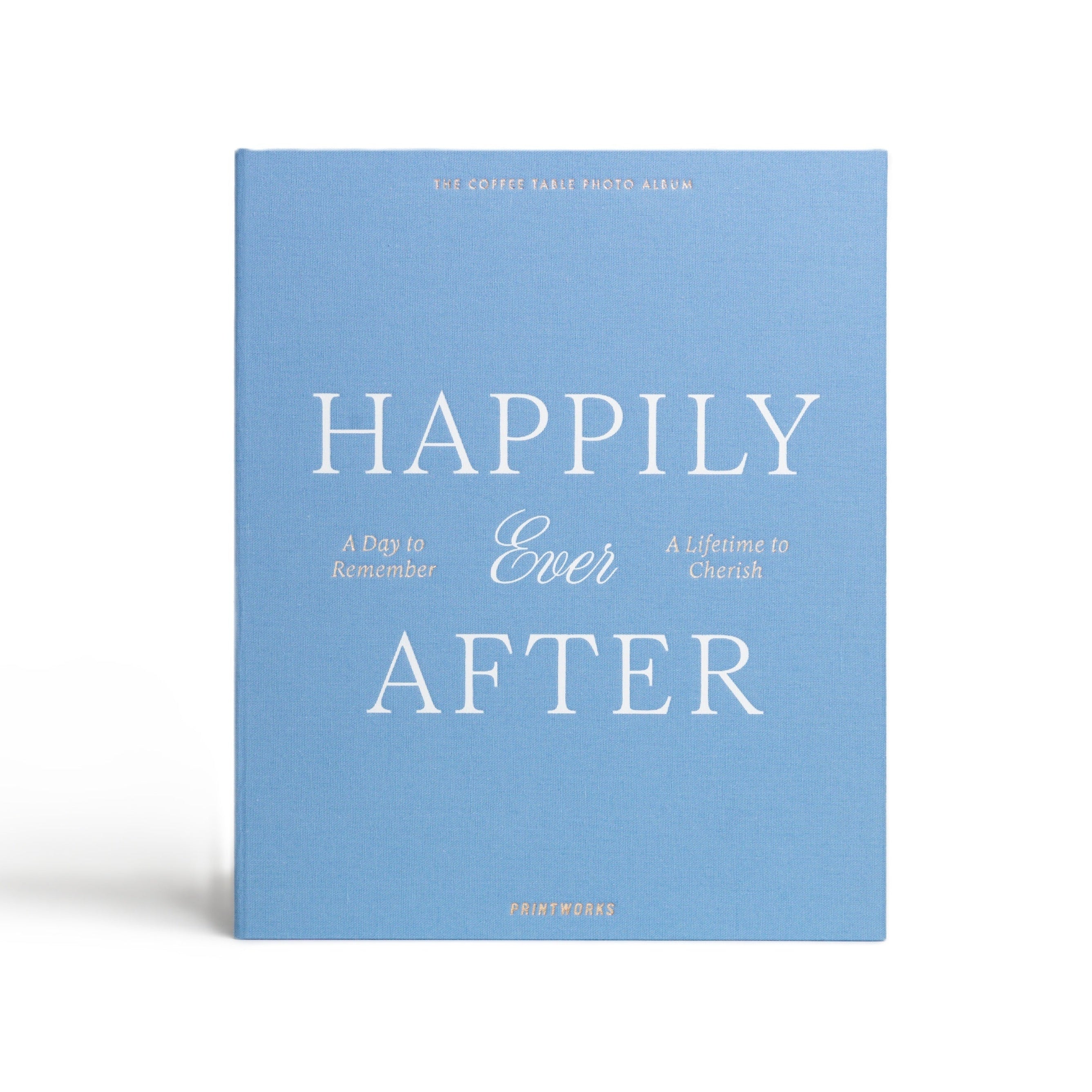 Fotoalbum HAPPILY EVER AFTER blau