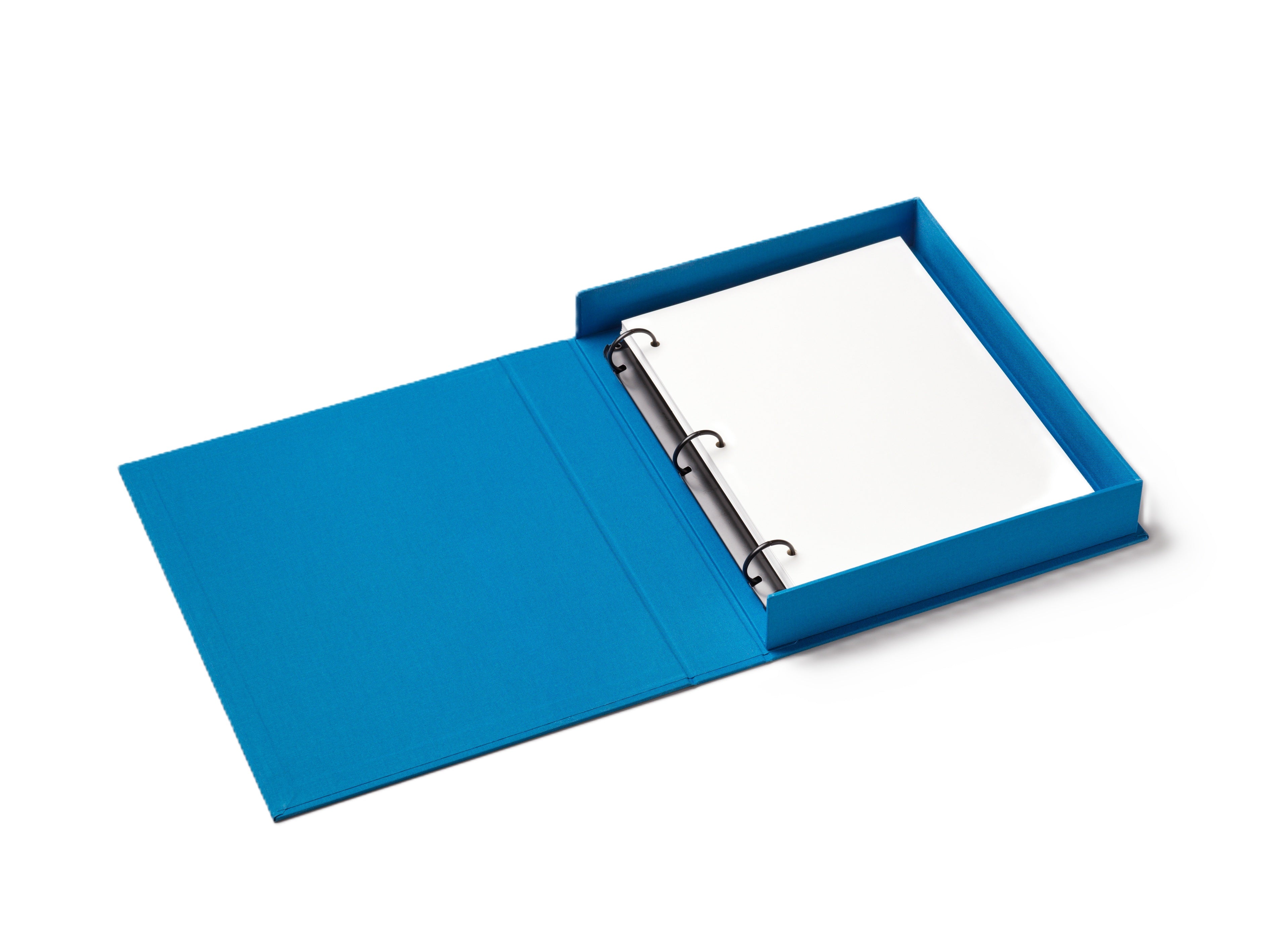LIFE IN PICTURES Photo Album Blue with White