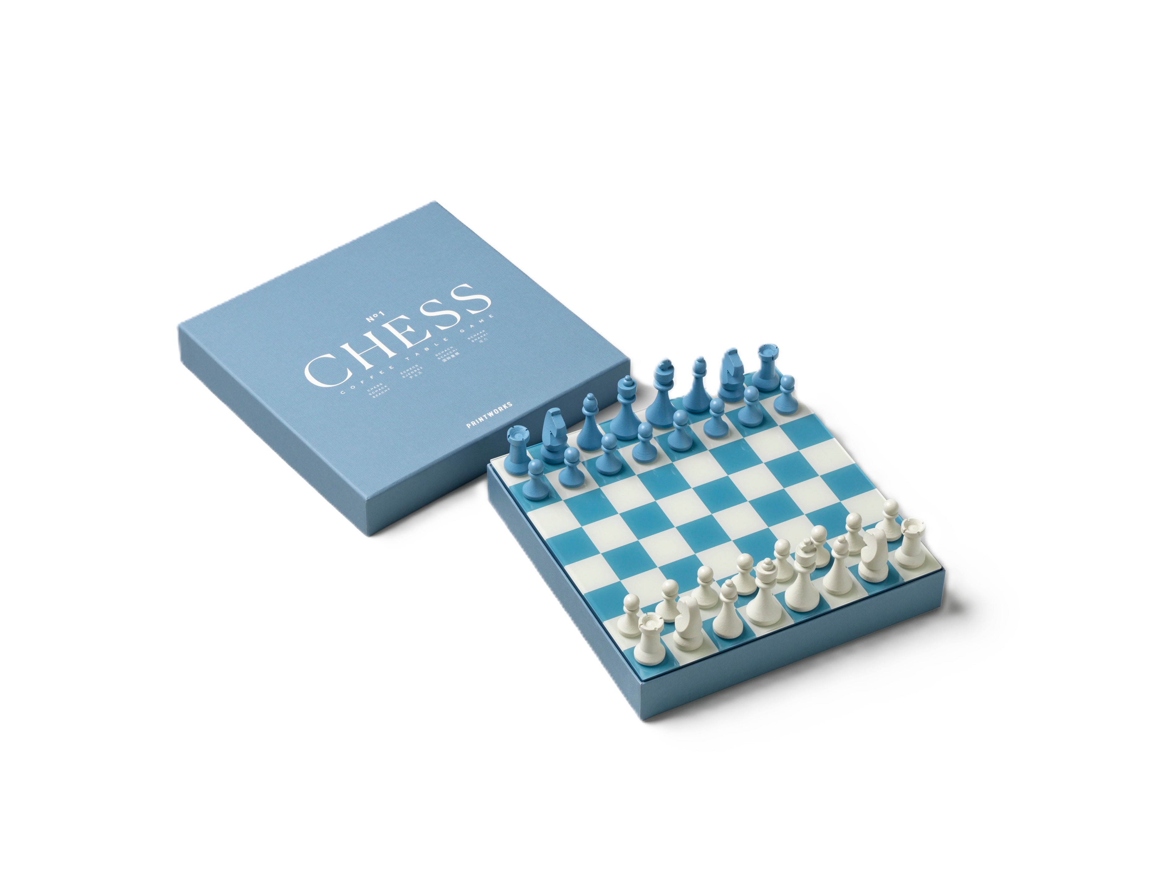 CHESS CLASSIC Blue Chess Set