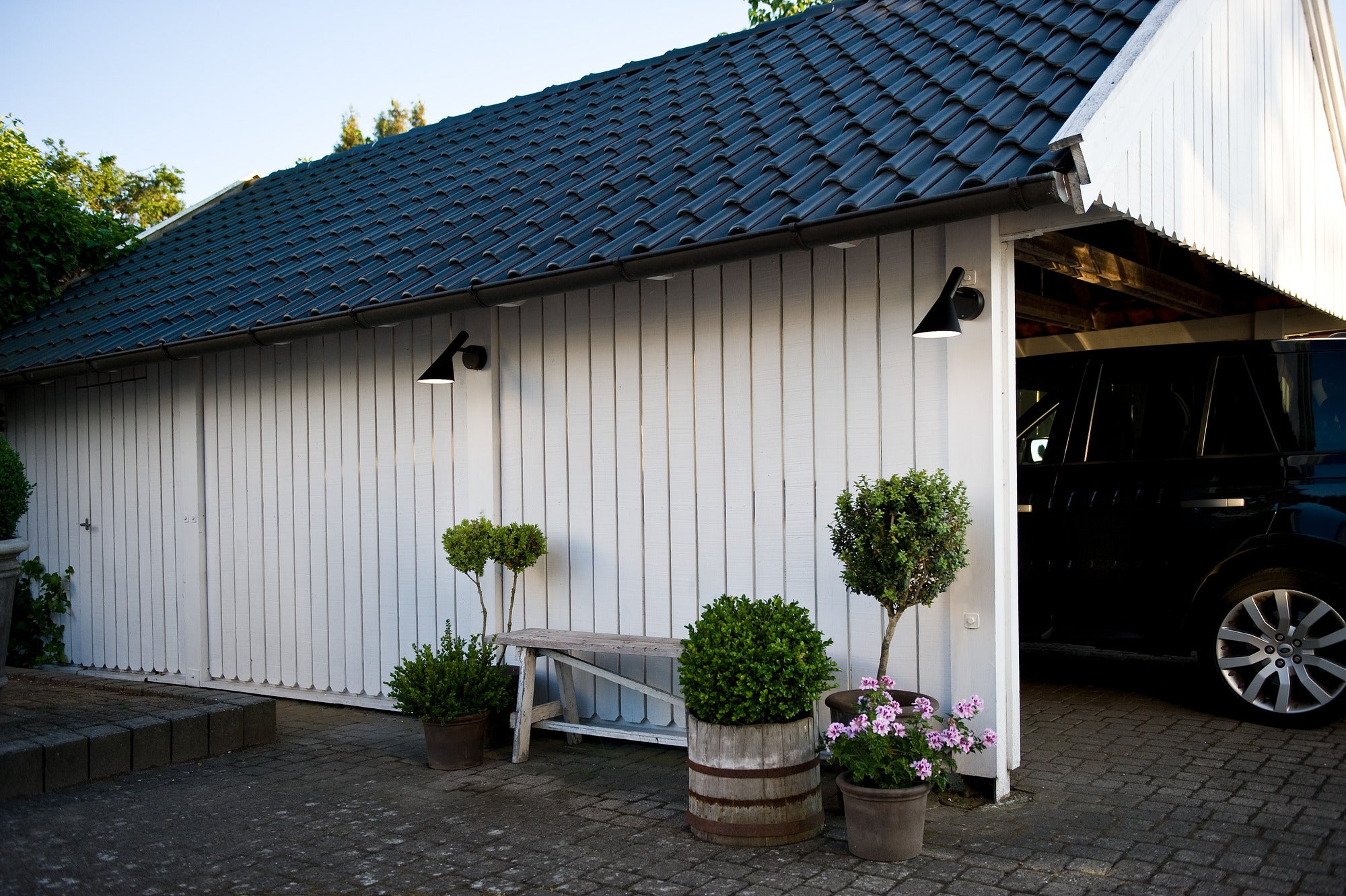 Lampa ścienna zewnętrzna AJ 50 czarny