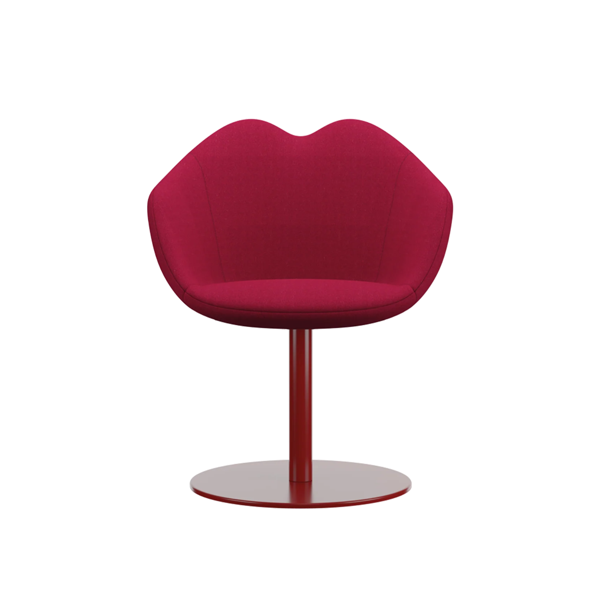 XOXO Sessel rot mit runder Basis