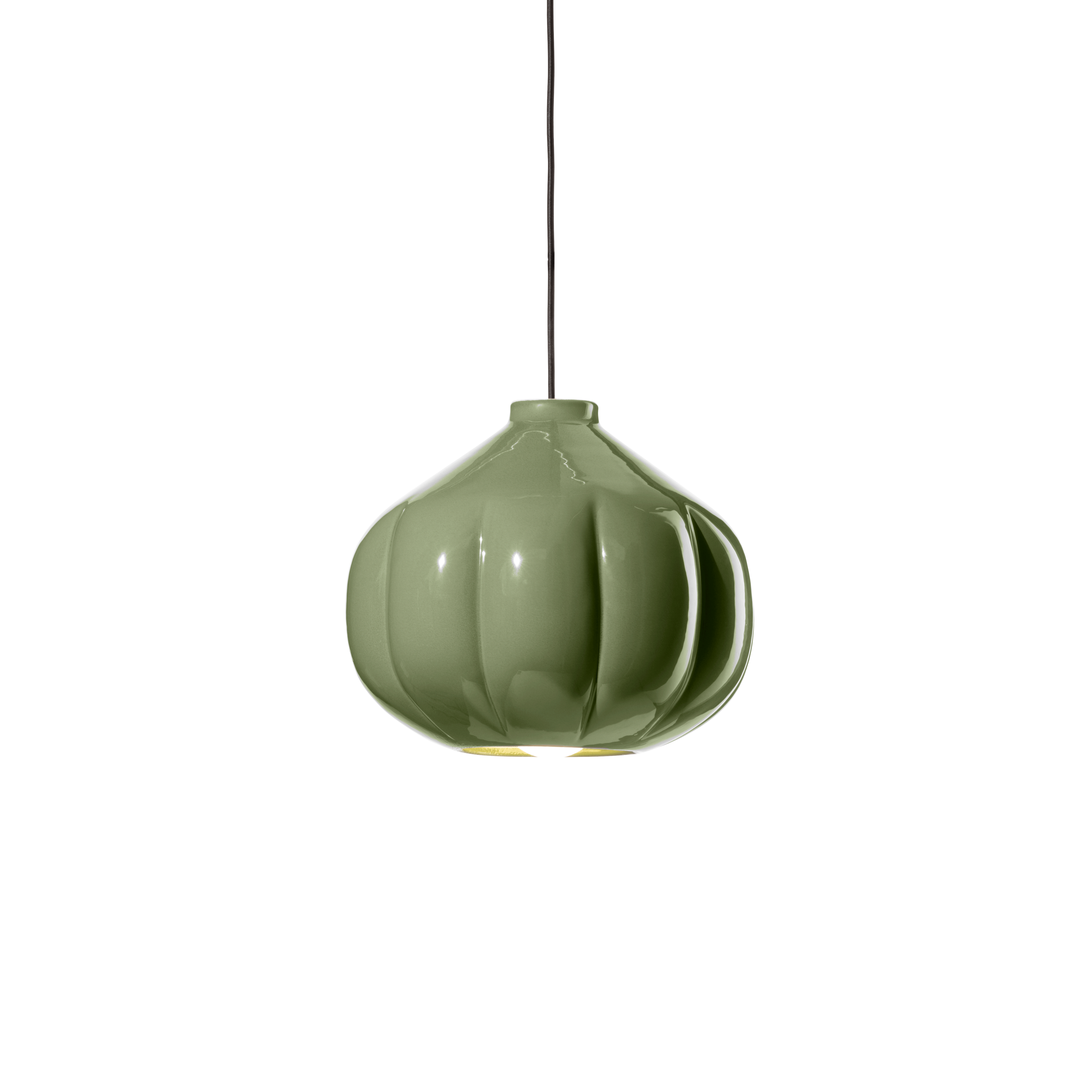 Lampa wisząca ceramiczna AFOXÉ szałwiowy