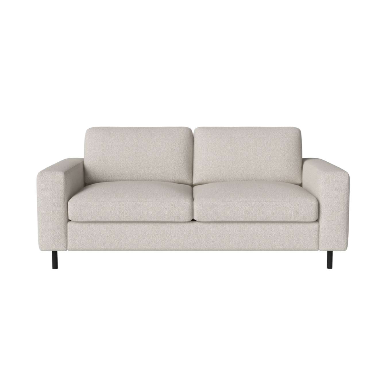 Sfadinavia 2-Personen-Sofa-Basis aus schwarzer Eiche