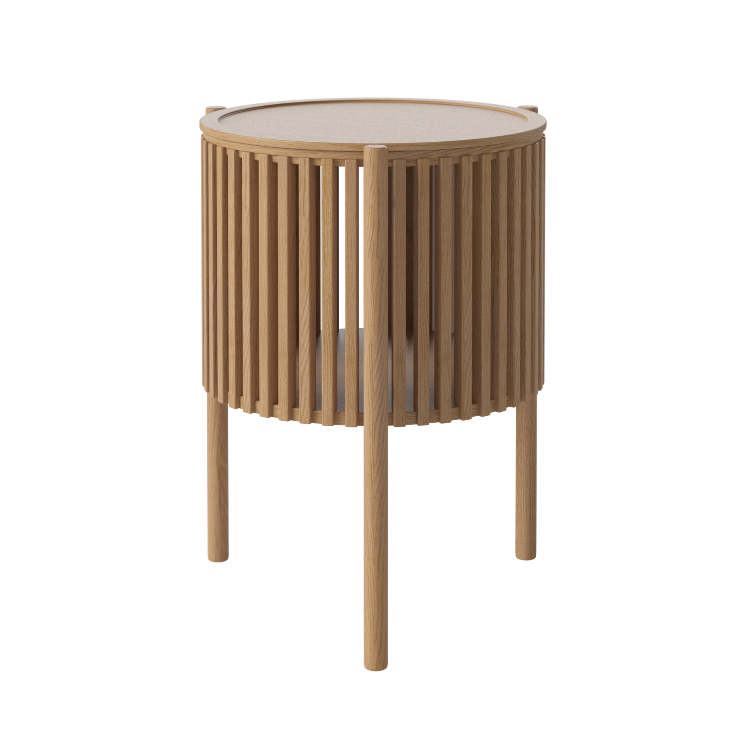 Side table story oak wood