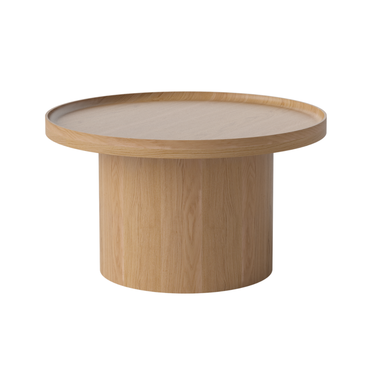 Plateau Couchtisch Eiche Holz