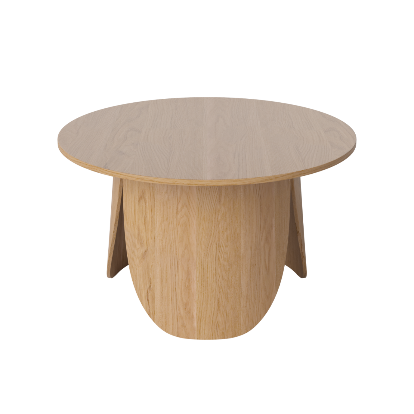 Side table peyote oak veneer