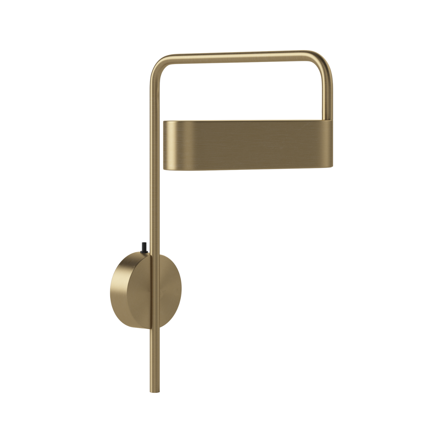 Scriba brass wall lamp