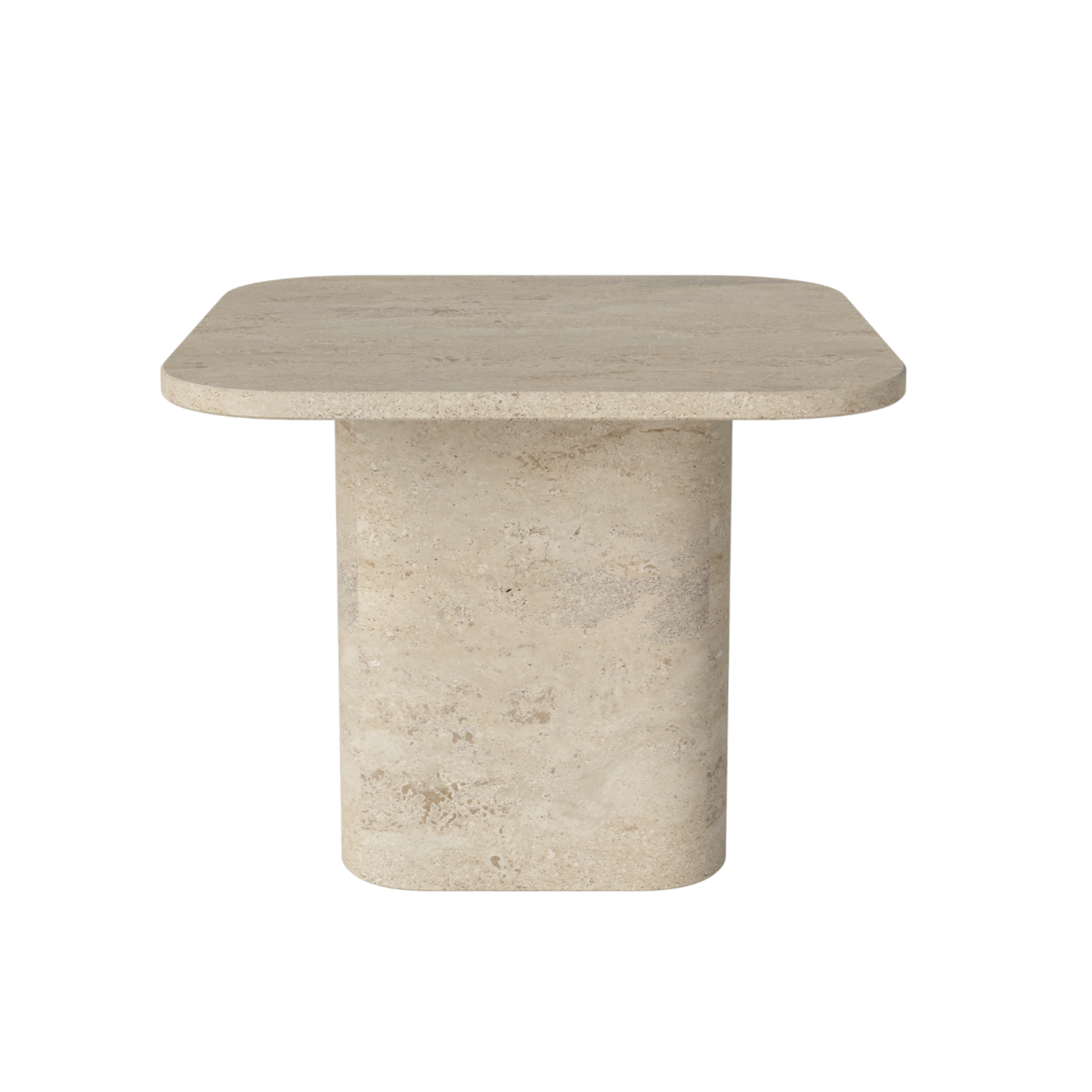 Side table Eida Sandsowy travertine