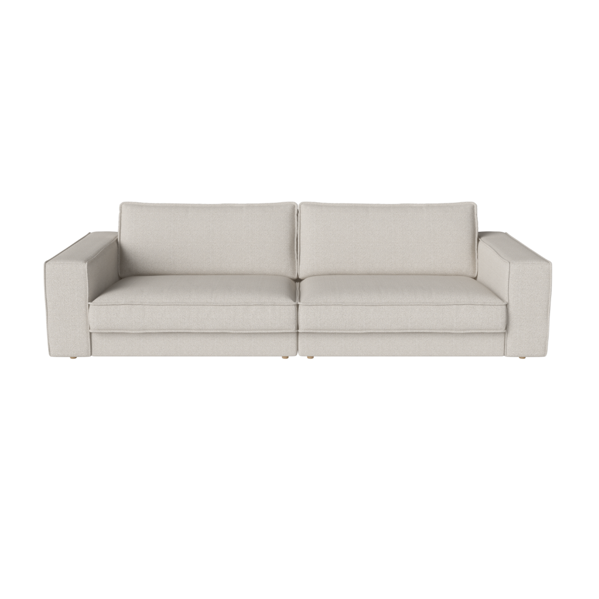 2-module sofa upholstered noora whitening base