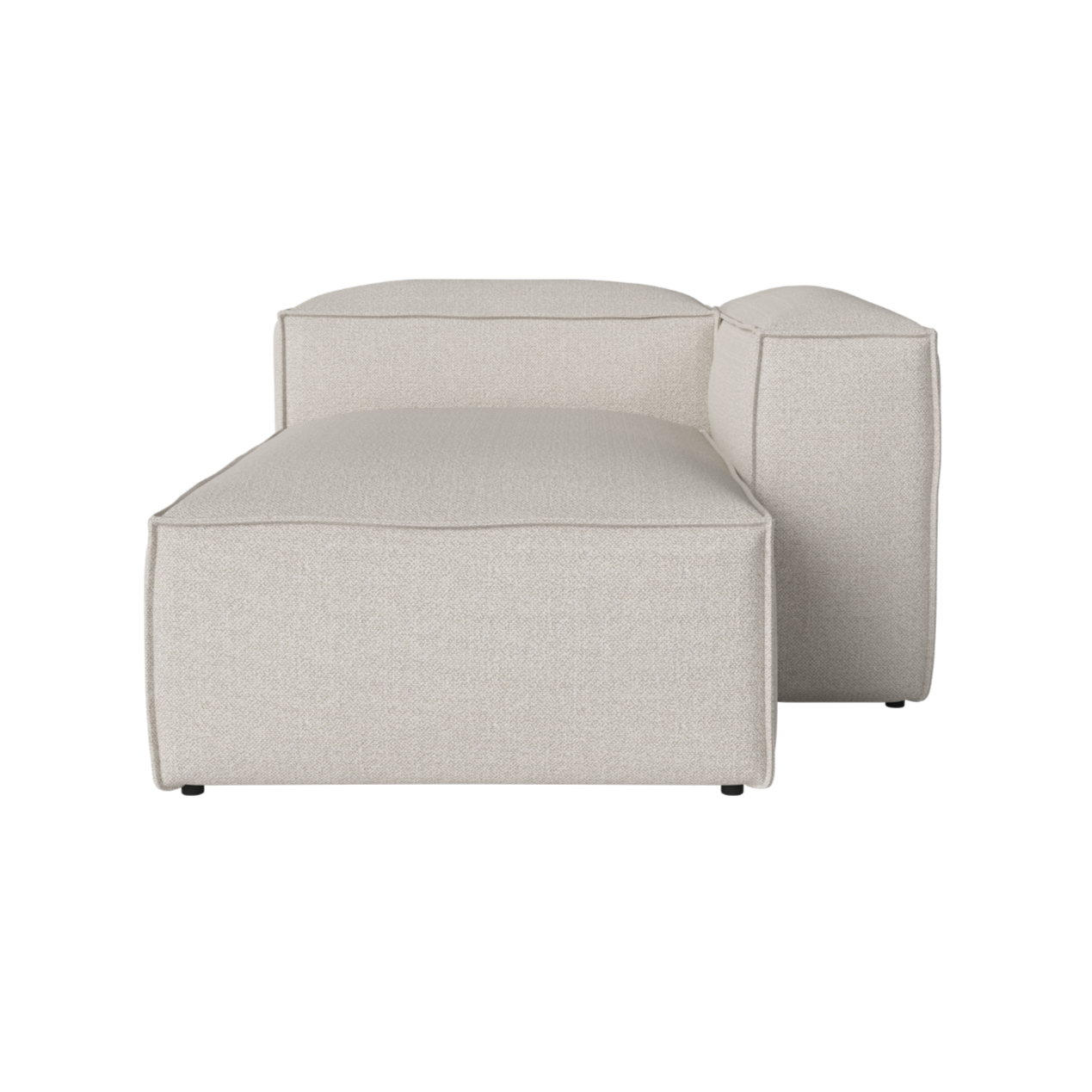 Modulares Sofa Cosima - rechts gepolsterte Chaiselong