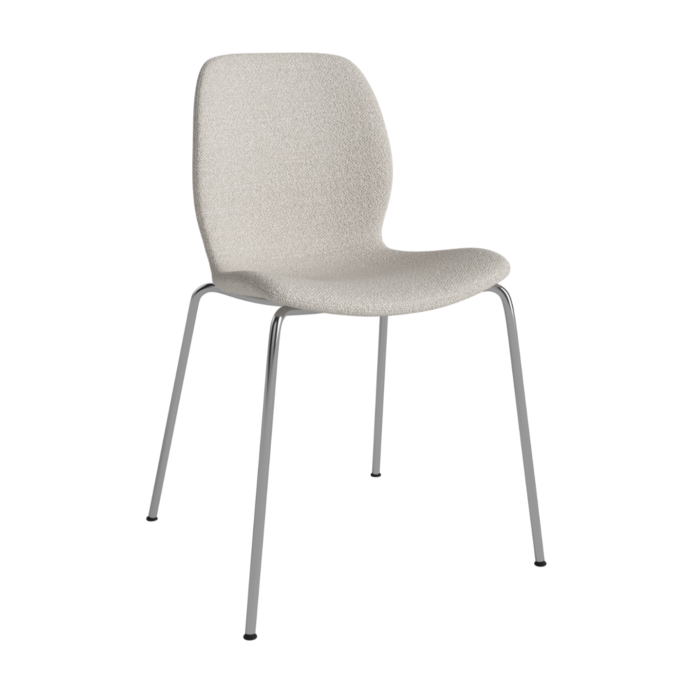 SEED chair upholstered with a steel base