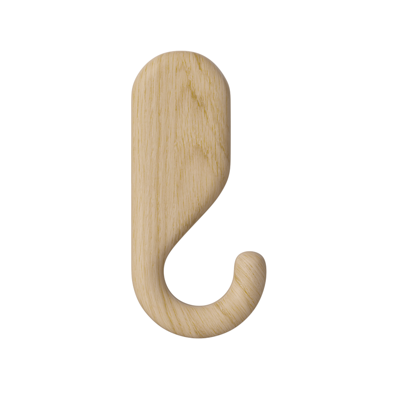 Wall hook Nob Belted oak wood