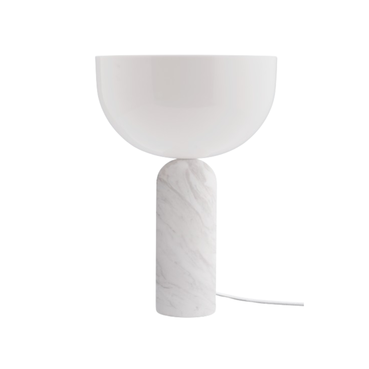 KIZU white marble table lamp