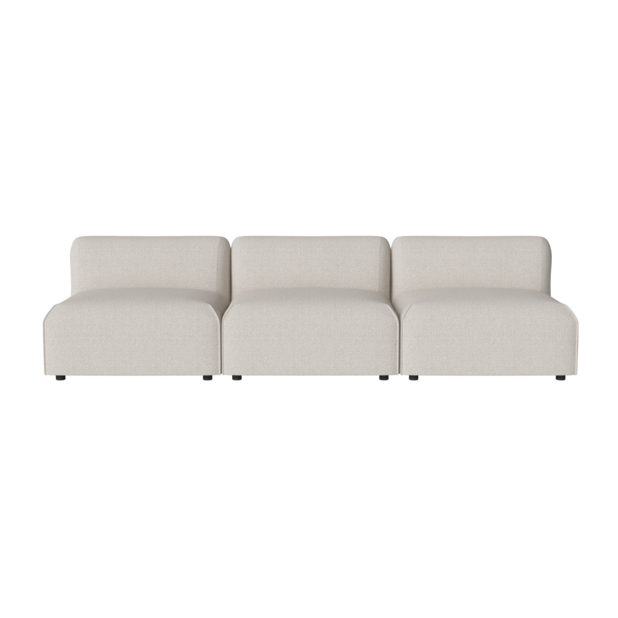 3-Modul-Sofa gepolsterte Arke