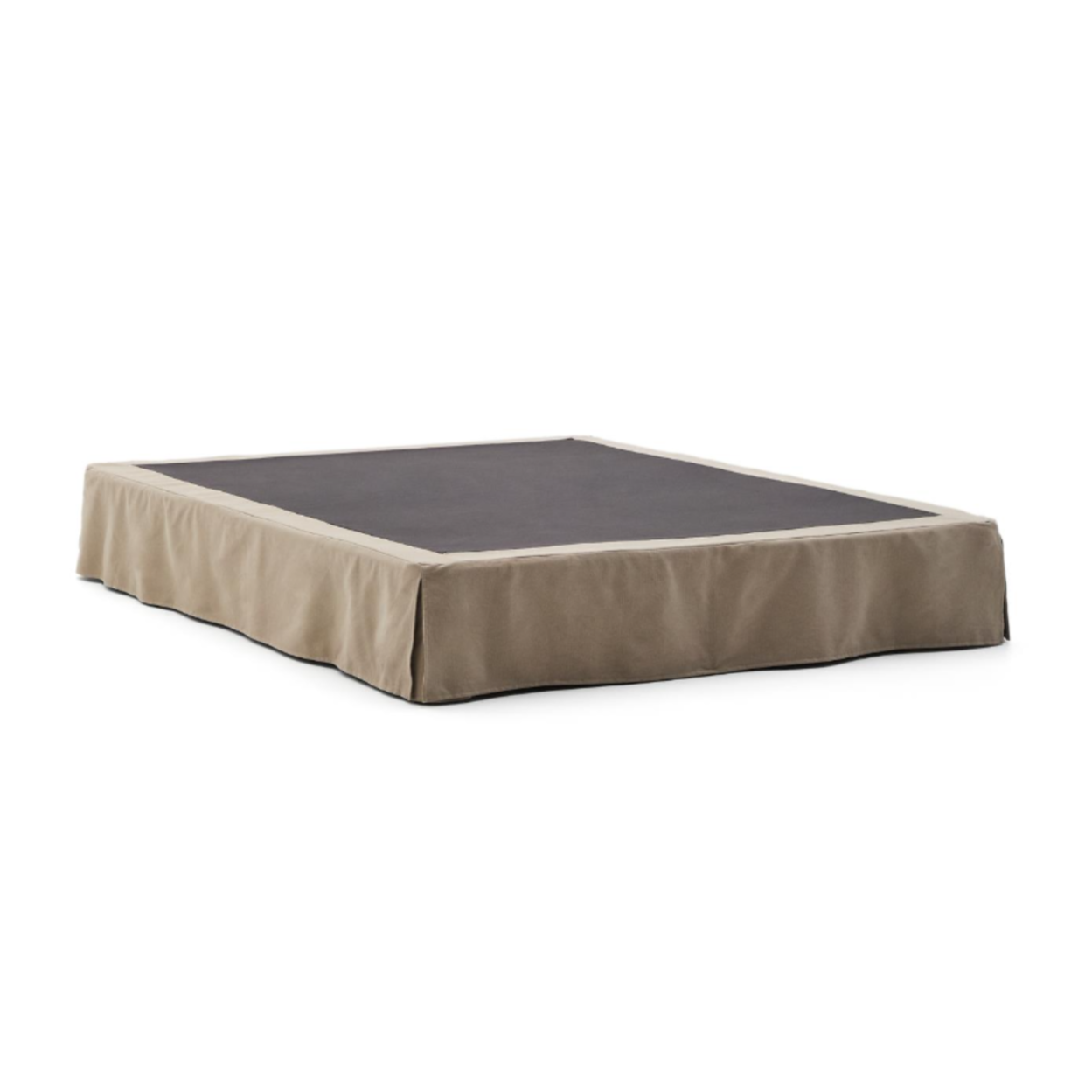 The base of the Jaira Beige bed