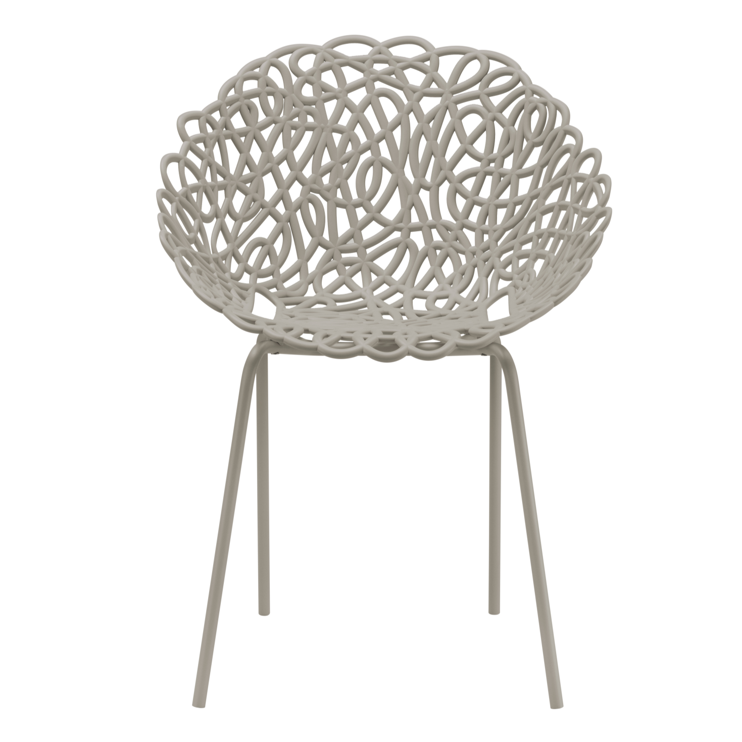 BACANA gray garden chair set